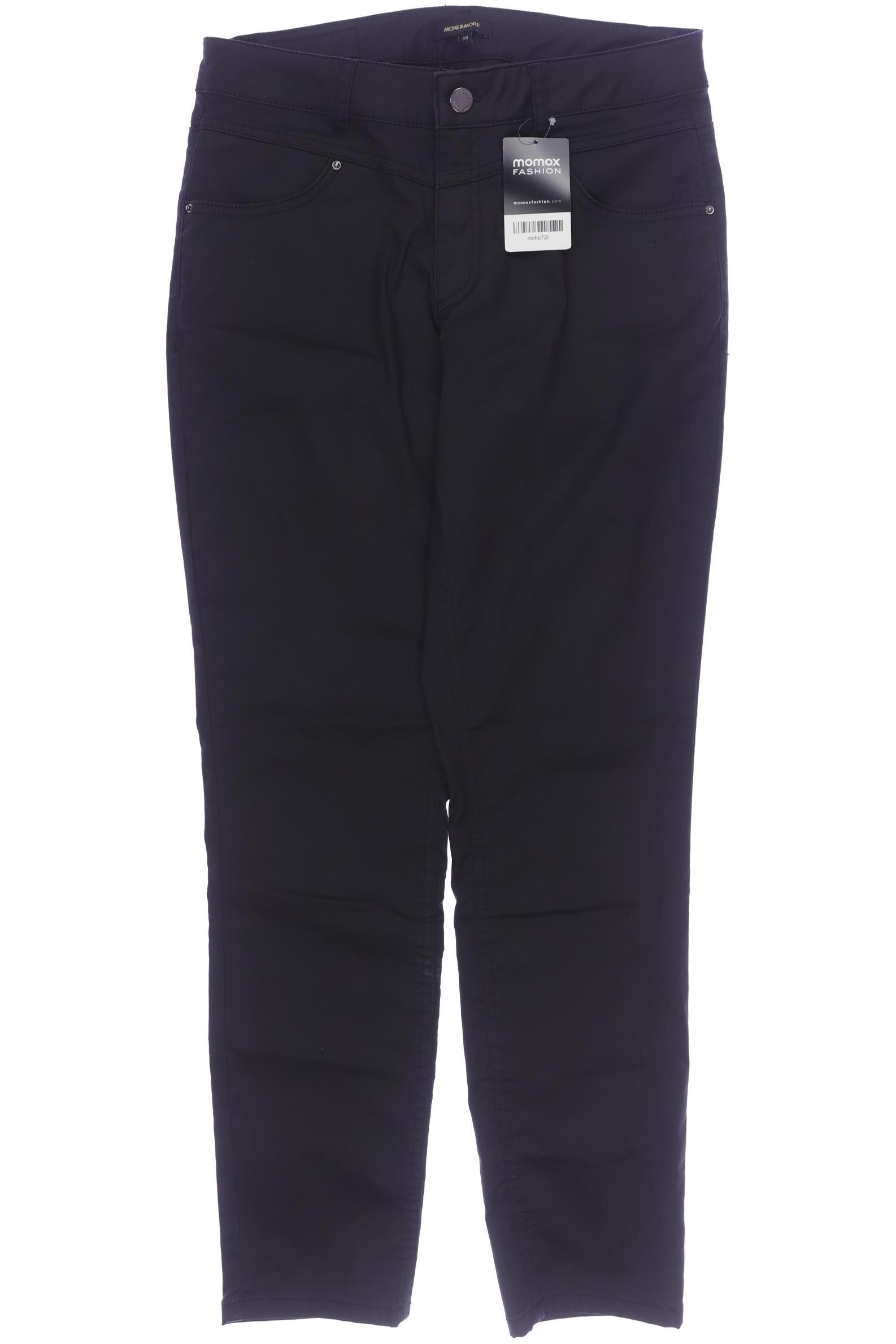 

More & More Damen Stoffhose, schwarz, Gr. 38