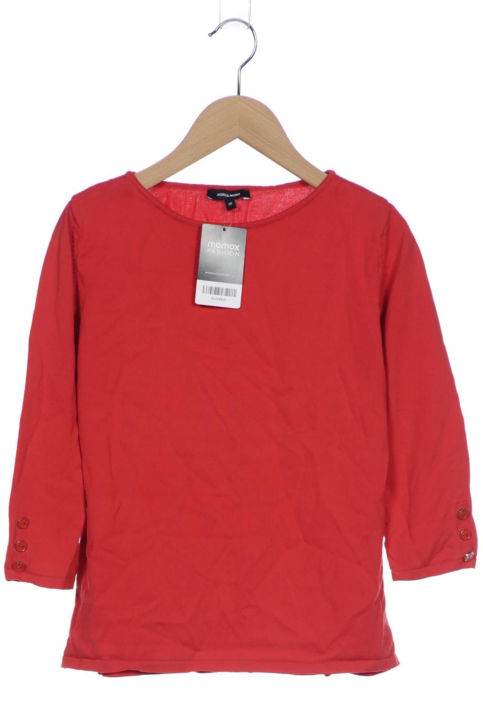 

More & More Damen Pullover, rot, Gr. 36