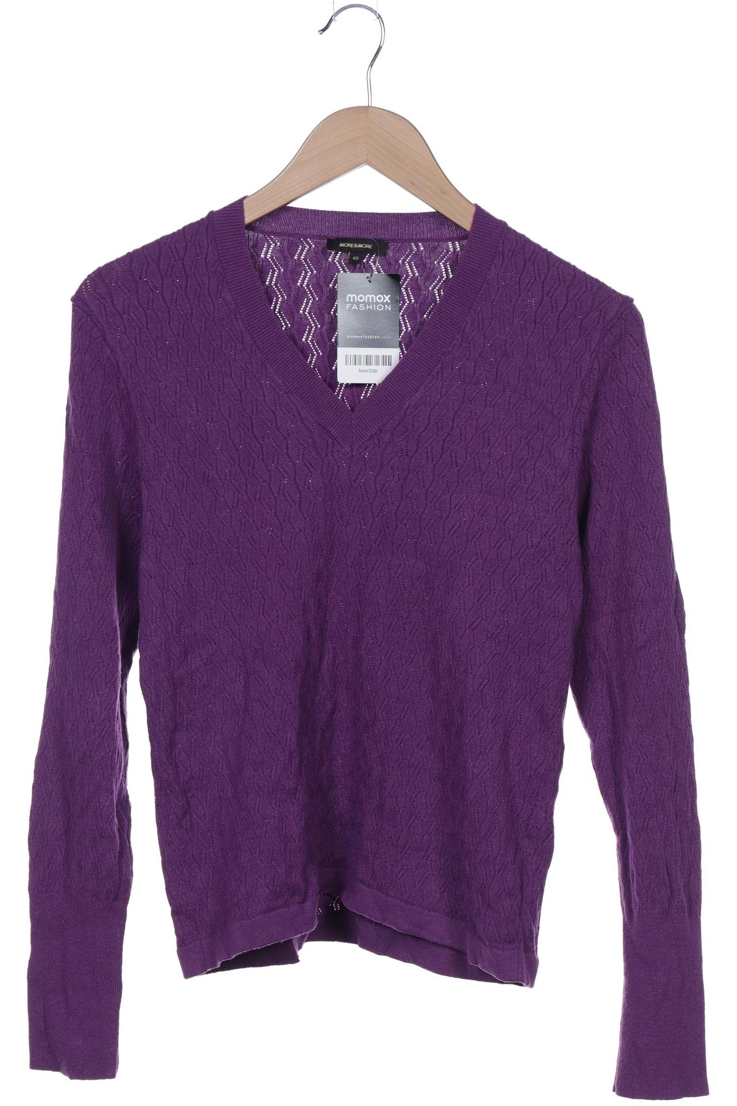

More & More Damen Pullover, flieder, Gr. 40