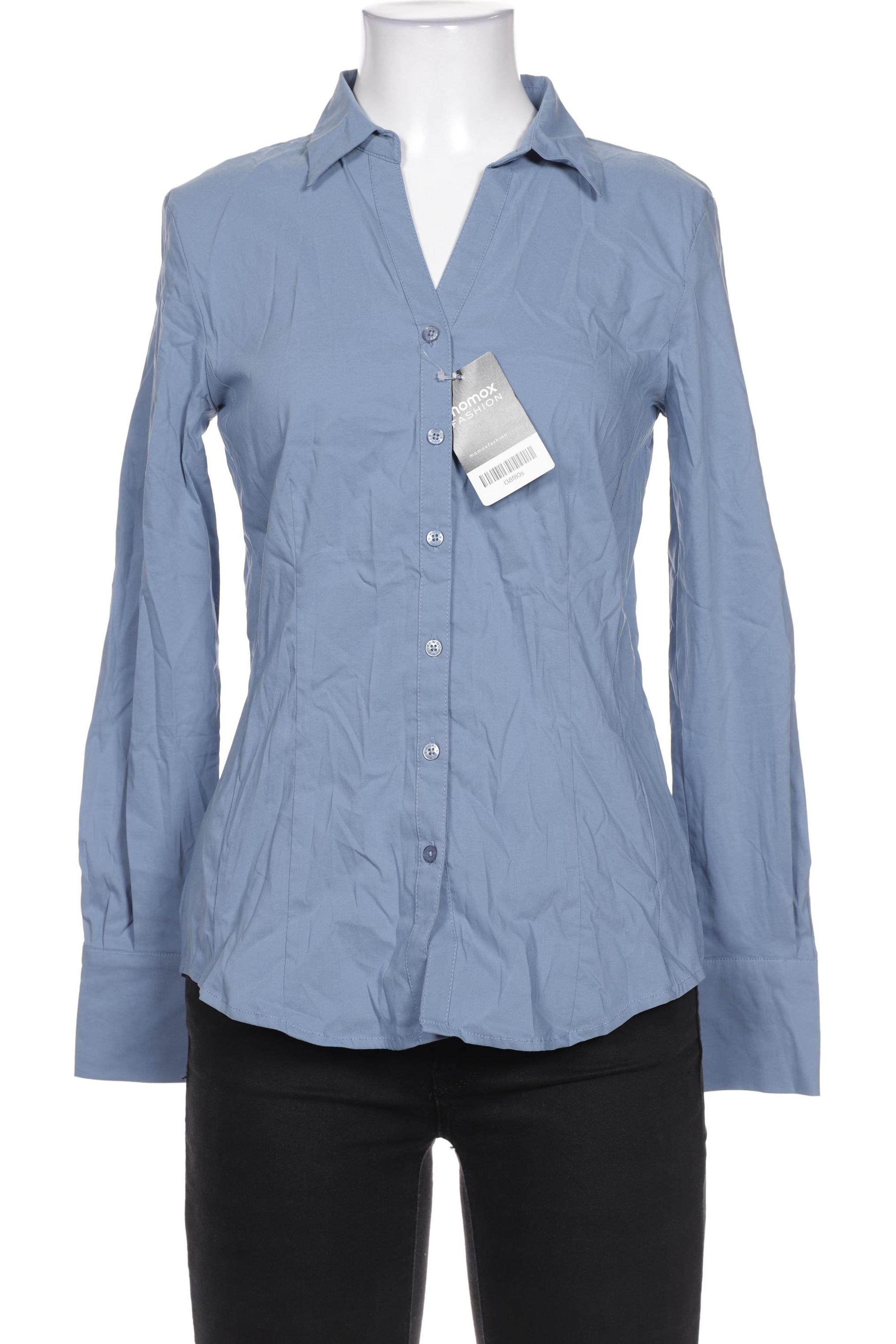 

More & More Damen Bluse, blau, Gr. 36