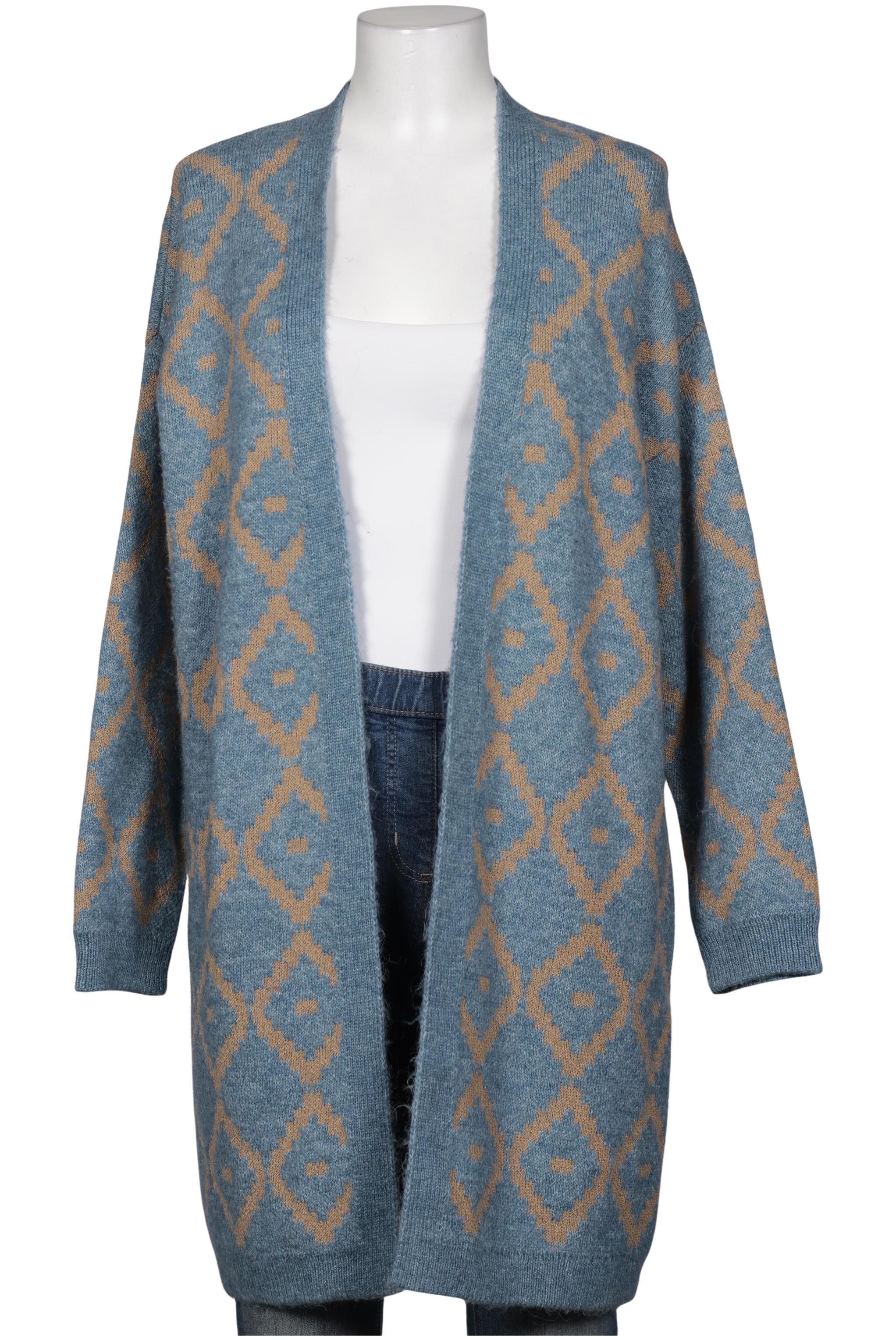 

More & More Damen Strickjacke, blau, Gr. 36