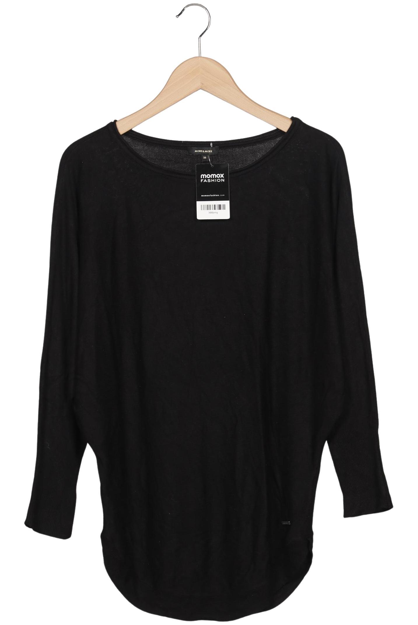 

More & More Damen Pullover, schwarz, Gr. 38