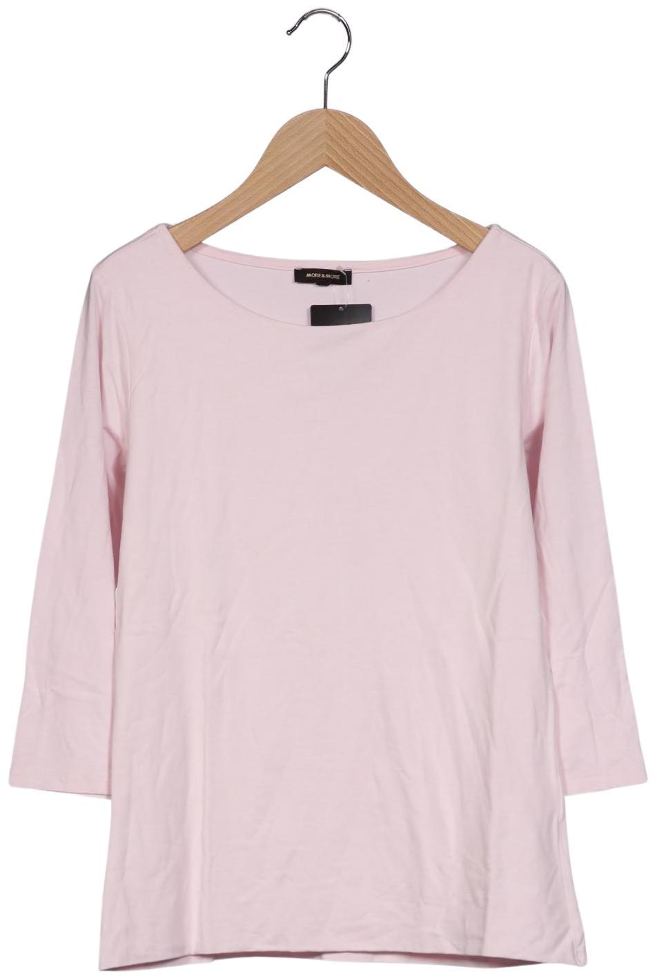 

More & More Damen Langarmshirt, pink, Gr. 38