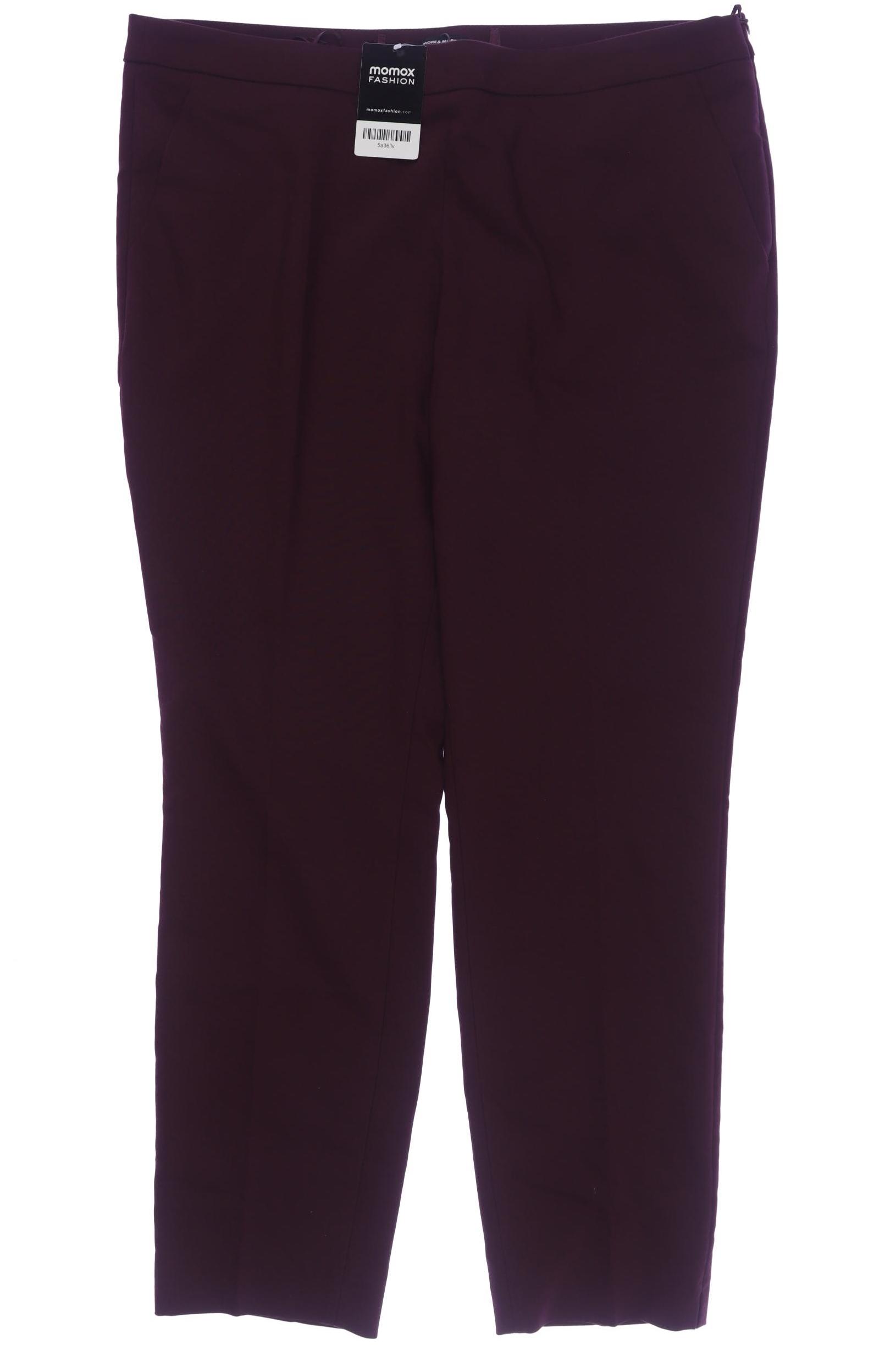 

More & More Damen Stoffhose, bordeaux, Gr. 46