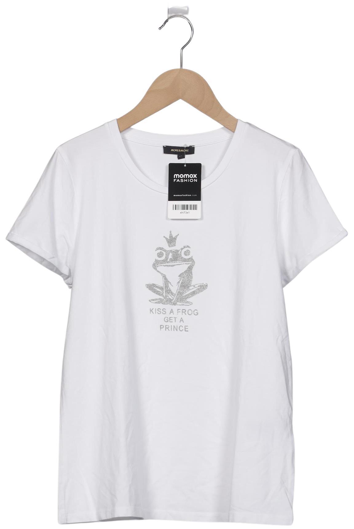 

More & More Damen T-Shirt, weiß, Gr. 36