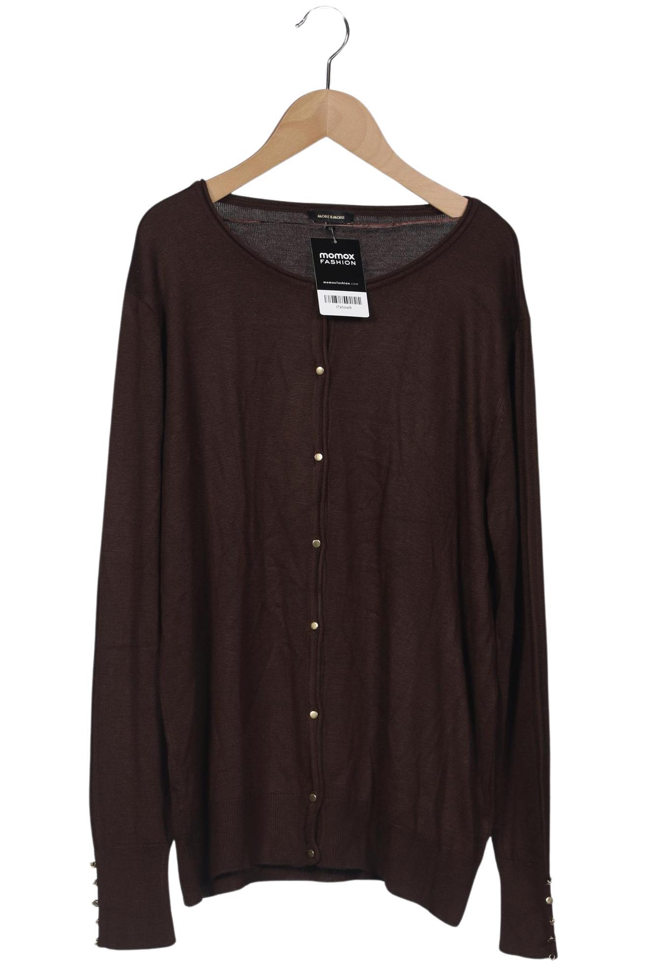 

More & More Damen Strickjacke, braun, Gr. 46