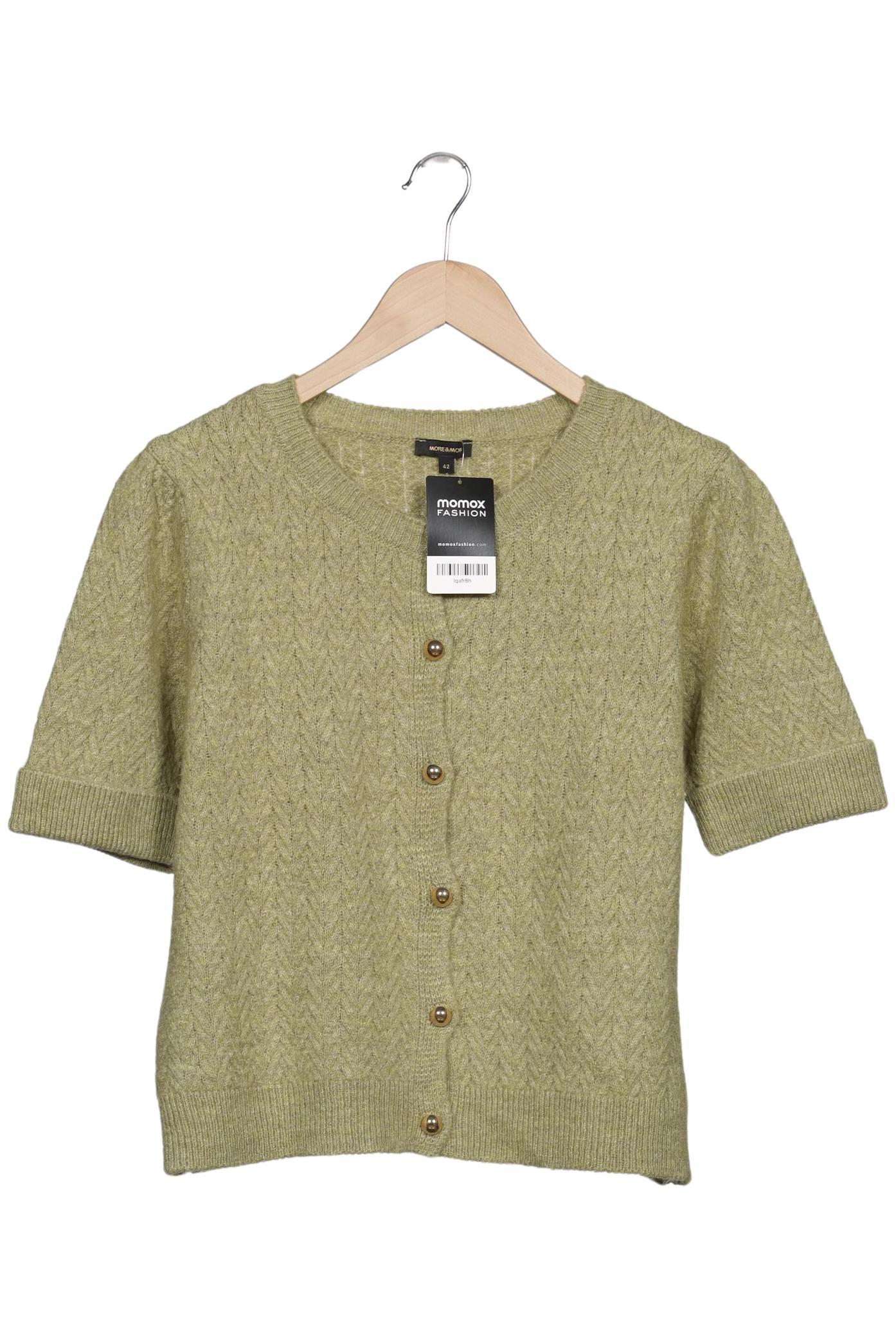 

More & More Damen Strickjacke, hellgrün, Gr. 42