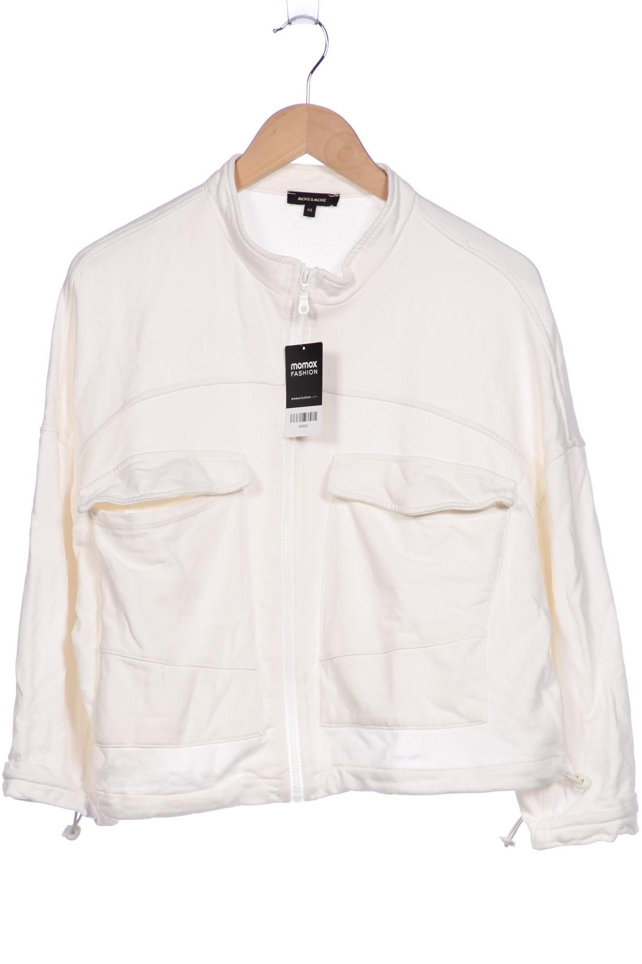 

More & More Damen Sweatshirt, weiß, Gr. 44
