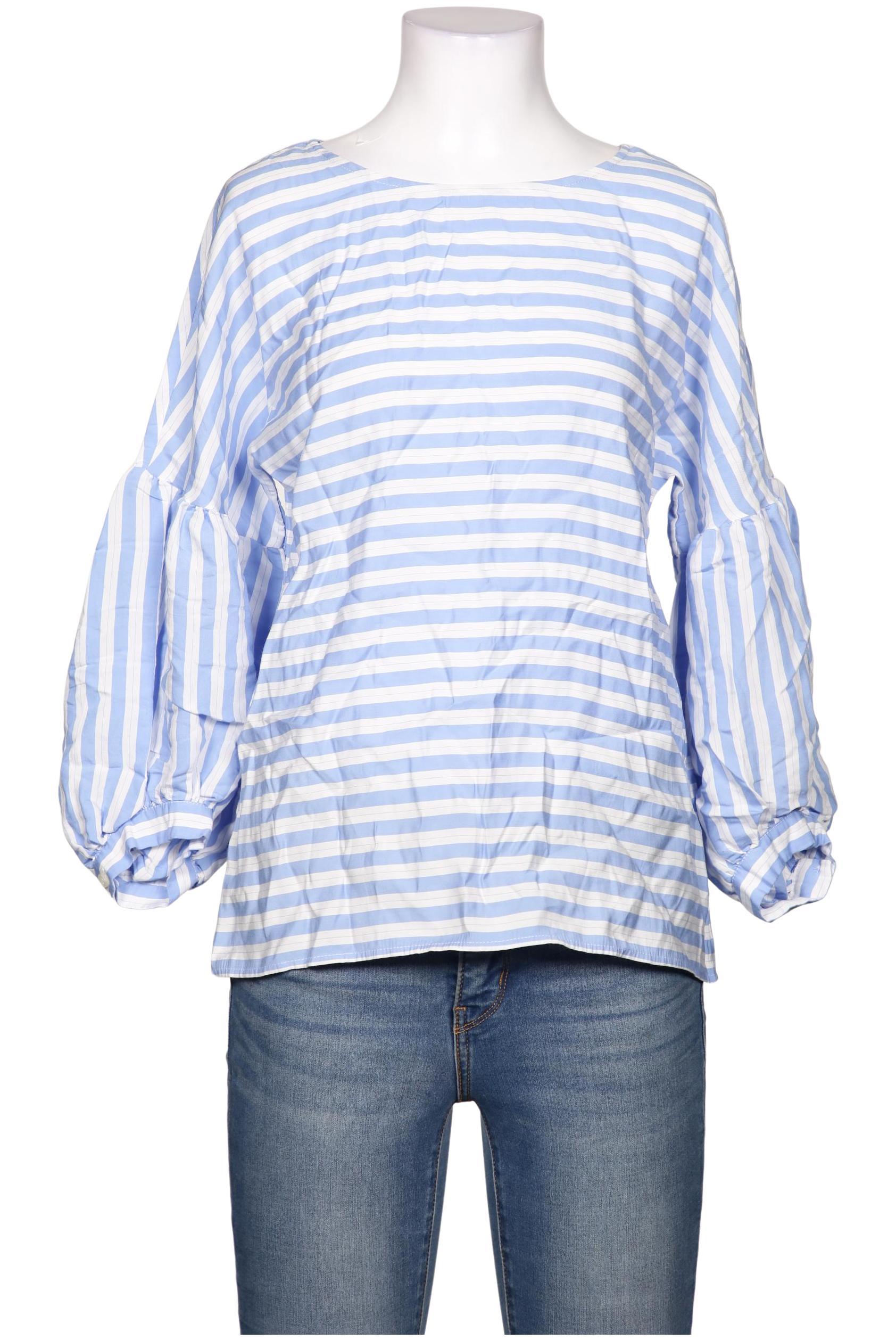 

More & More Damen Bluse, blau, Gr. 36