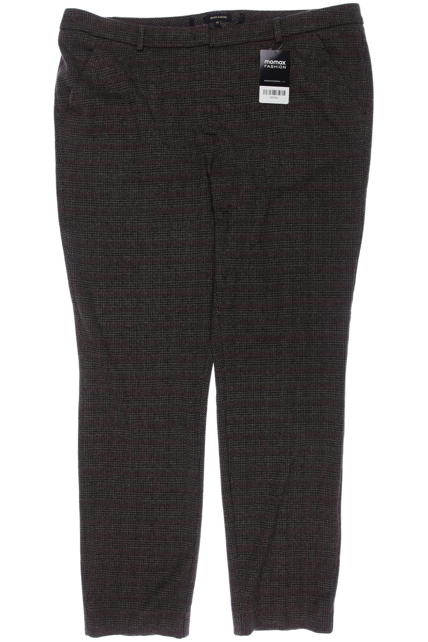 

More & More Damen Stoffhose, braun, Gr. 46