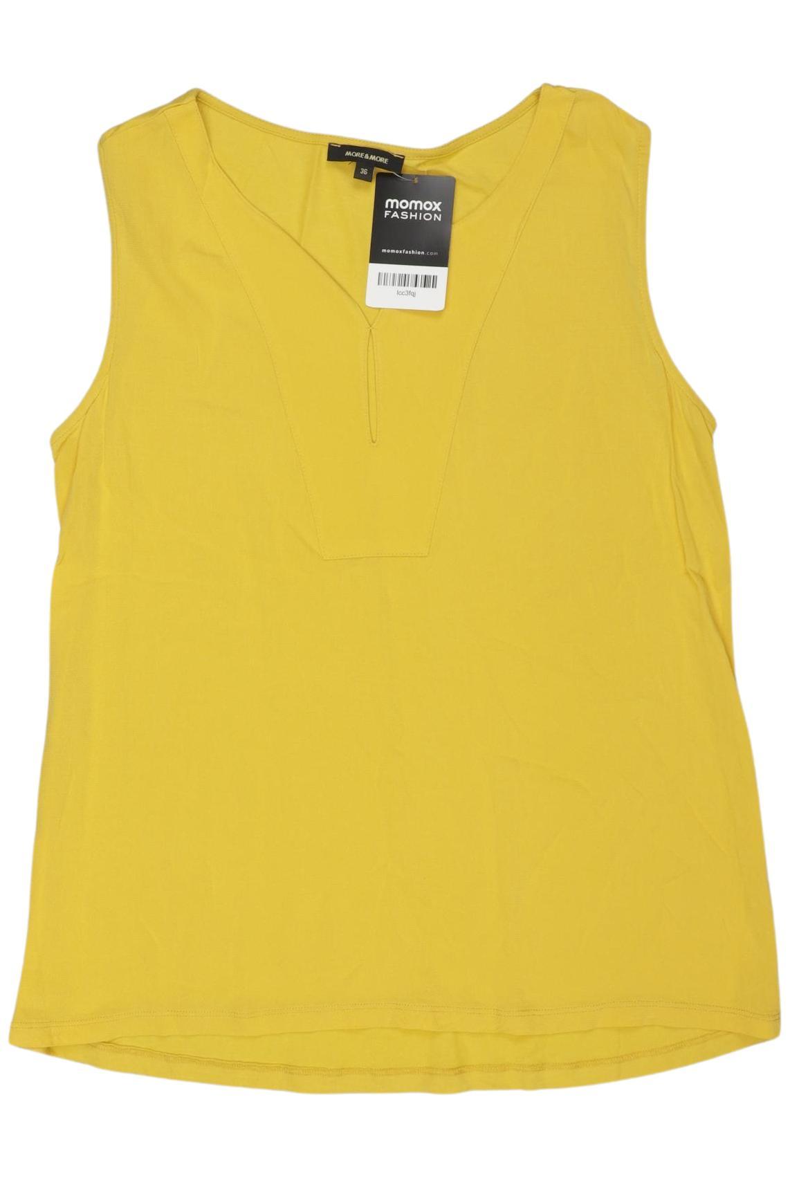 

More & More Damen Top, gelb, Gr. 36