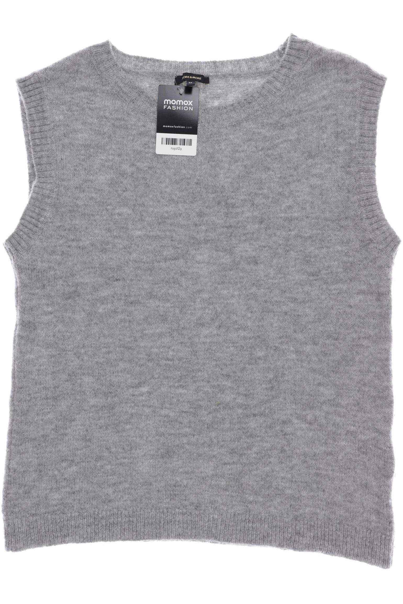 

More & More Damen Pullover, grau, Gr. 34