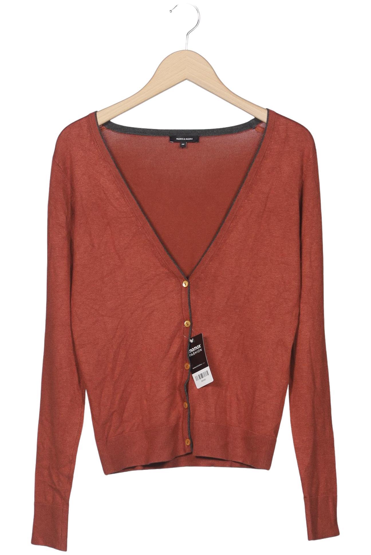 

More & More Damen Strickjacke, braun, Gr. 36