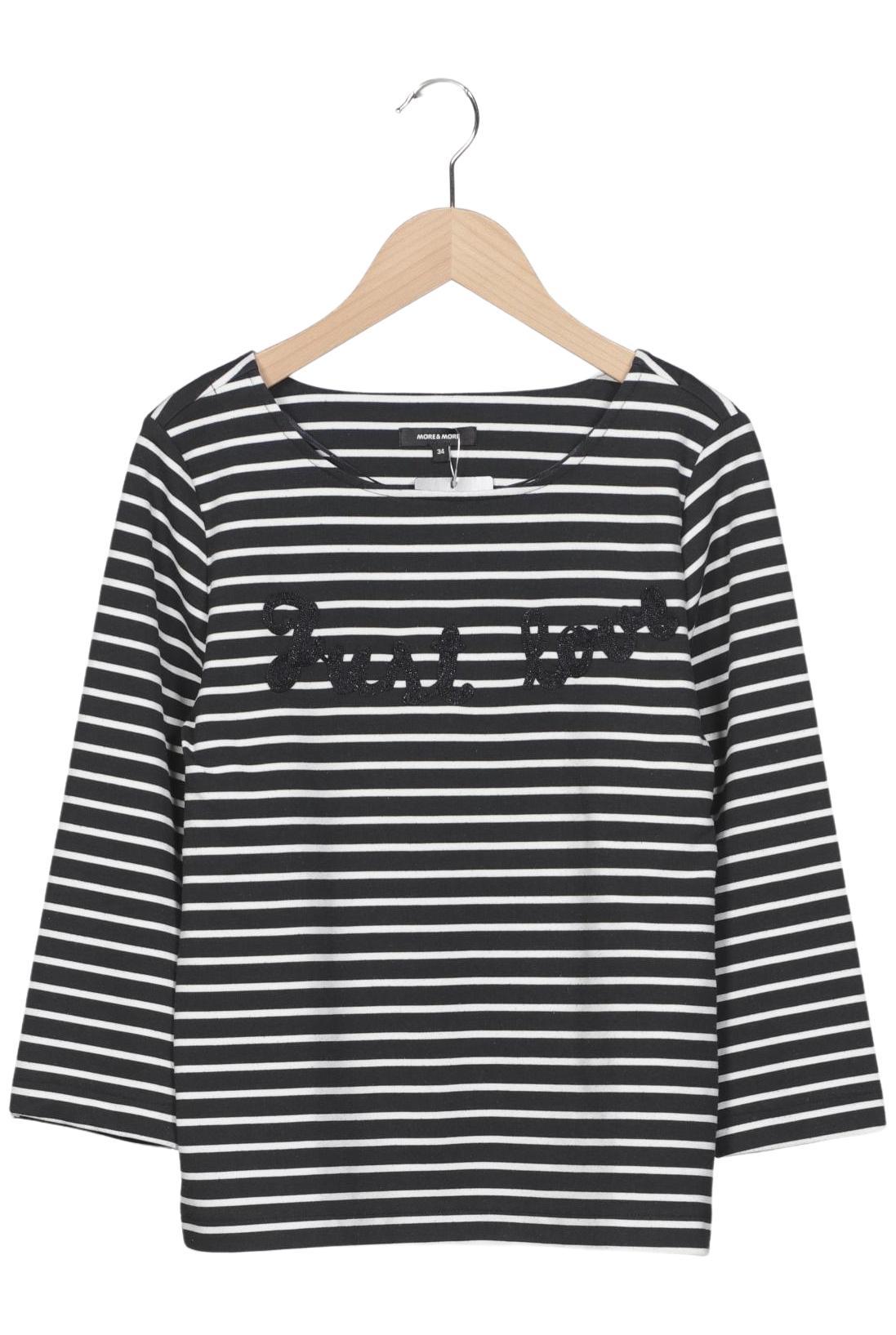 

More & More Damen Langarmshirt, mehrfarbig, Gr. 34