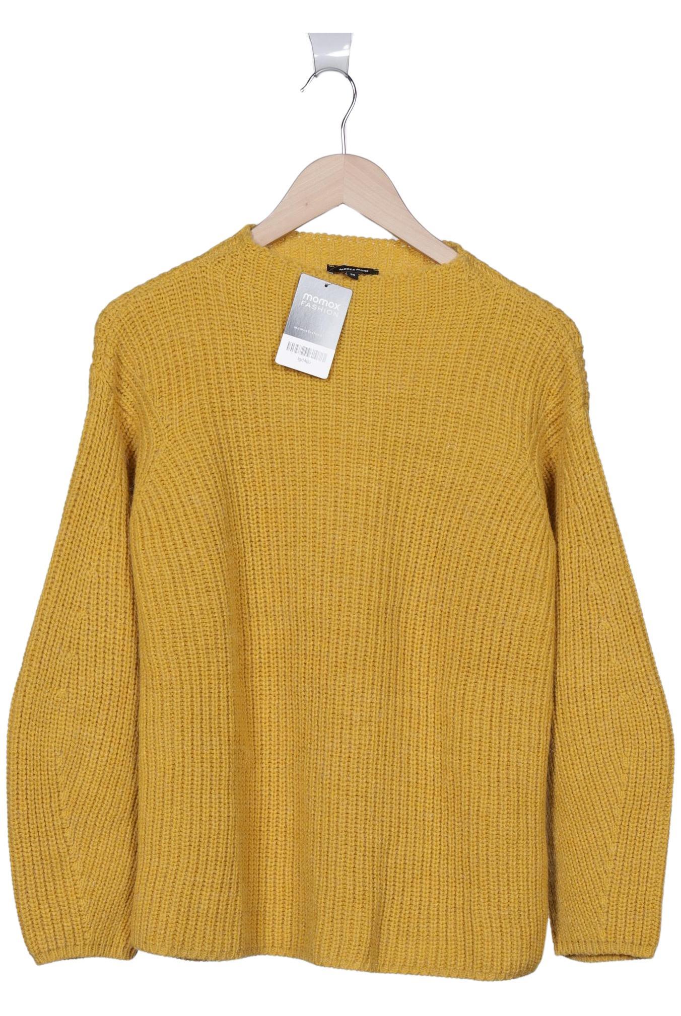 

More & More Damen Pullover, gelb, Gr. 38