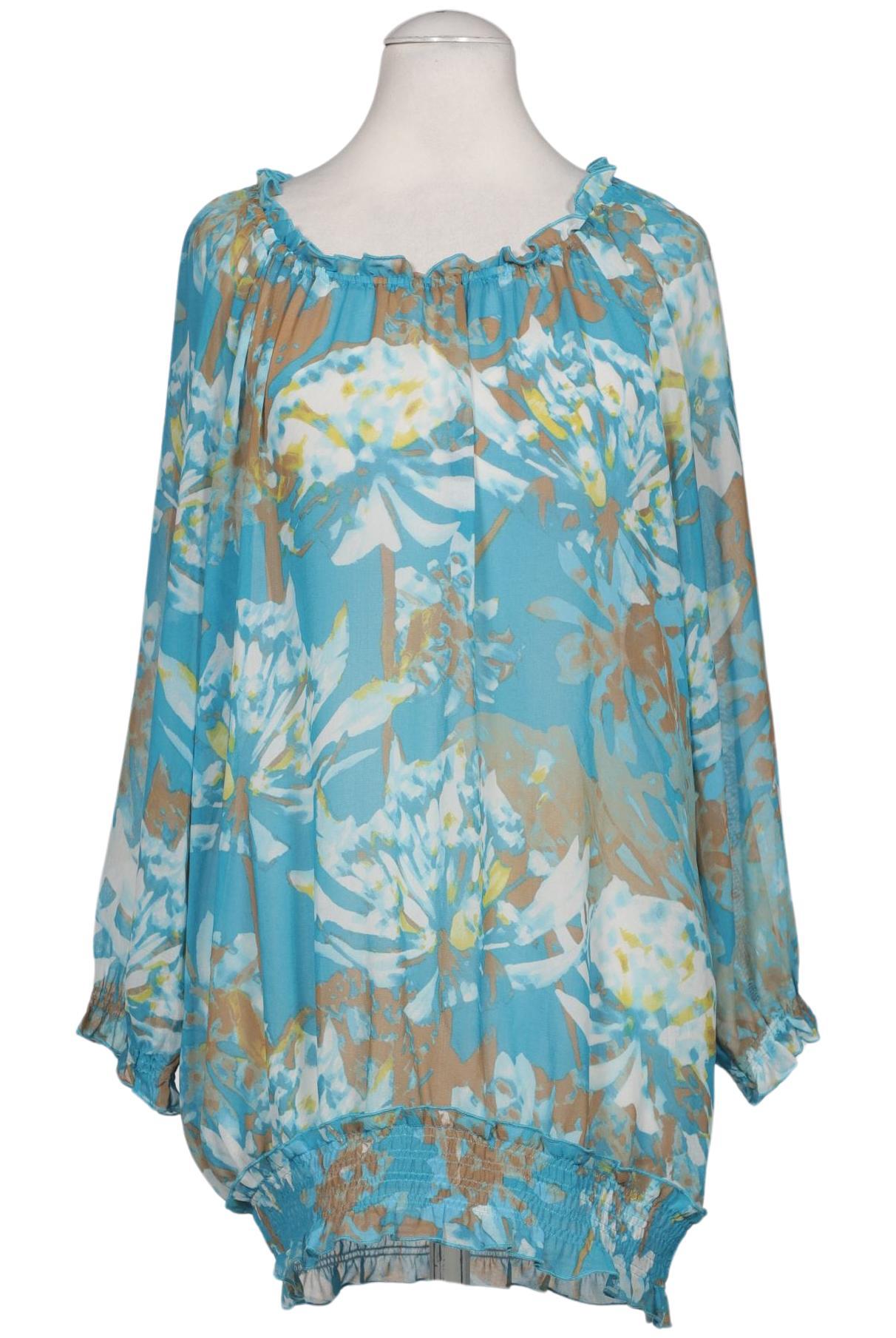 

More & More Damen Bluse, blau, Gr. 40