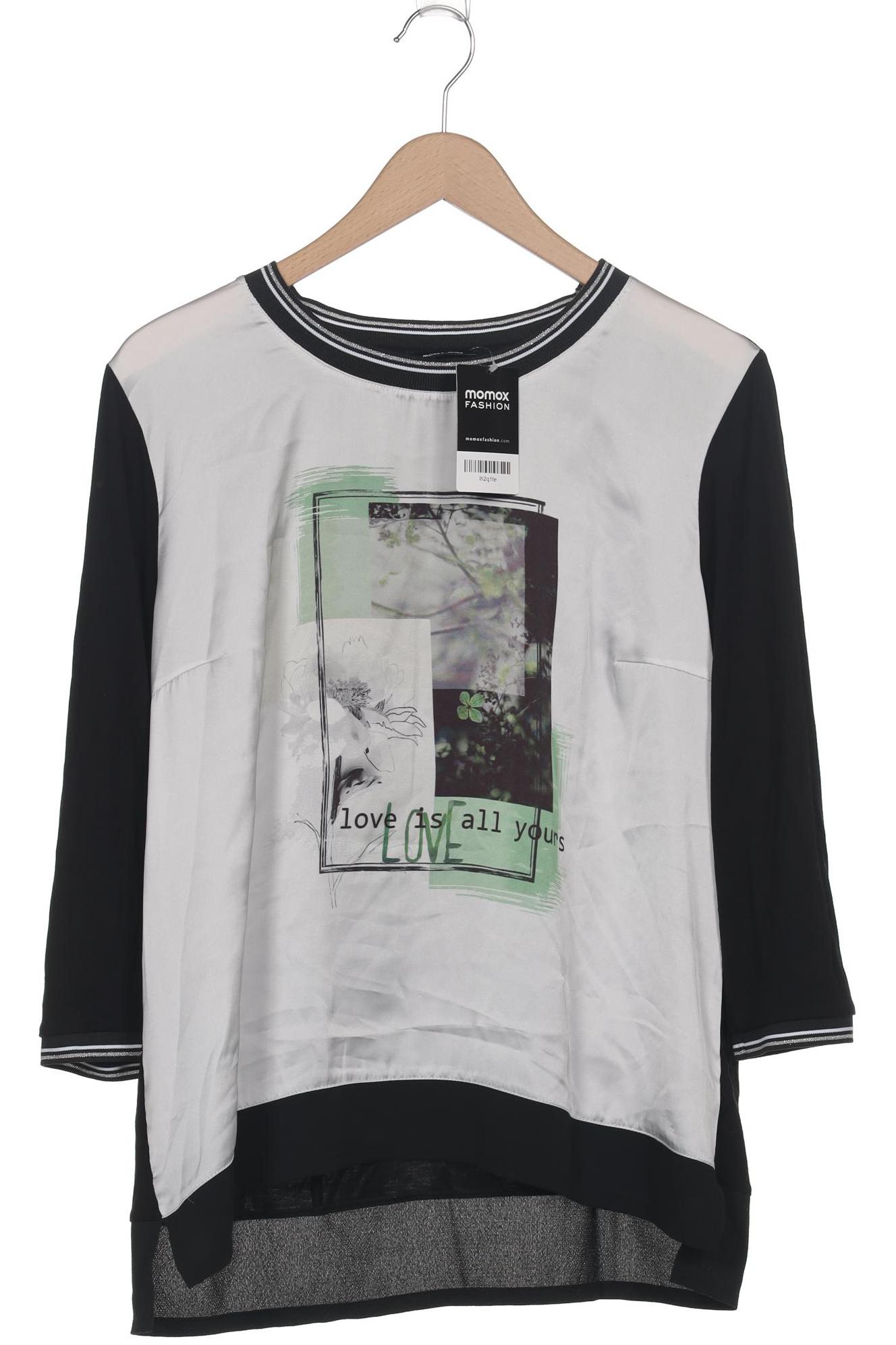 

More & More Damen Langarmshirt, grau, Gr. 42