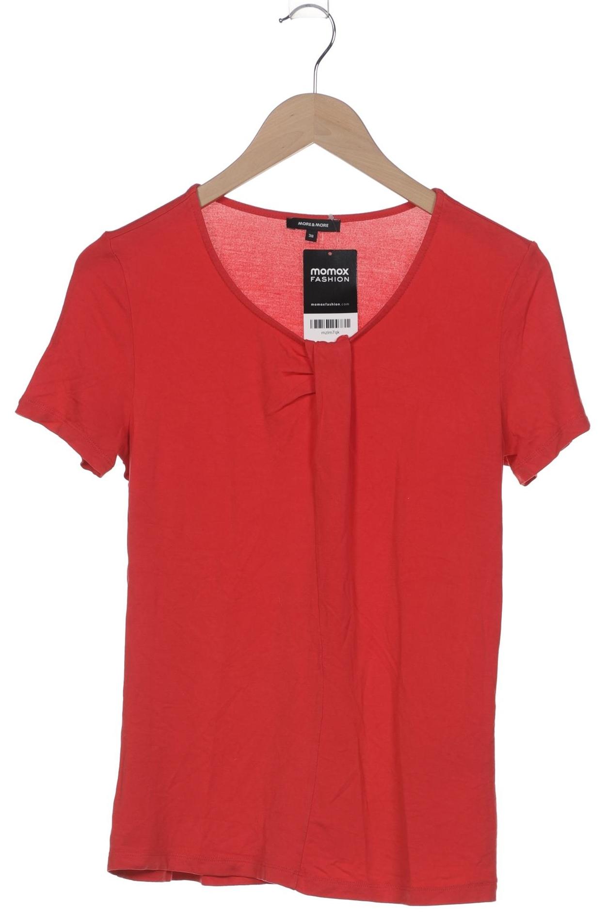 

More & More Damen T-Shirt, rot, Gr. 38