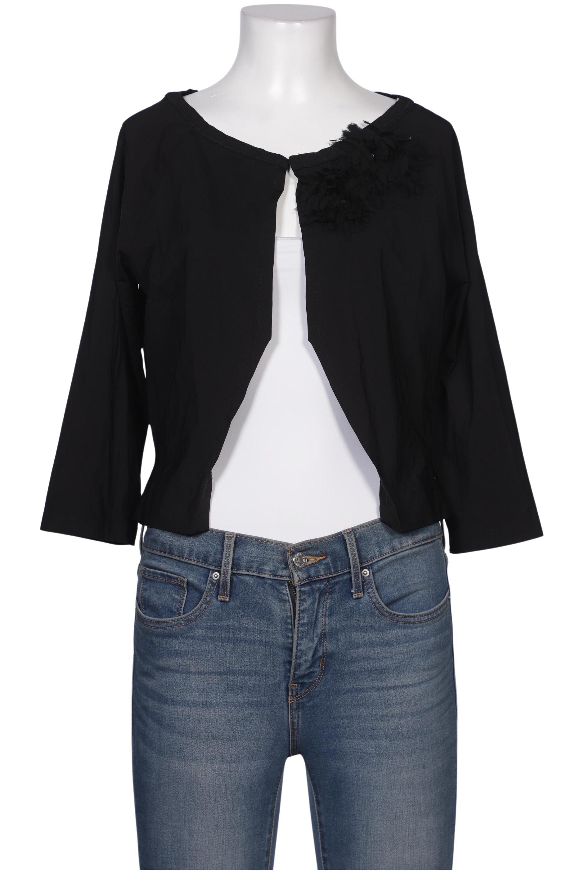 

More & More Damen Strickjacke, schwarz, Gr. 44