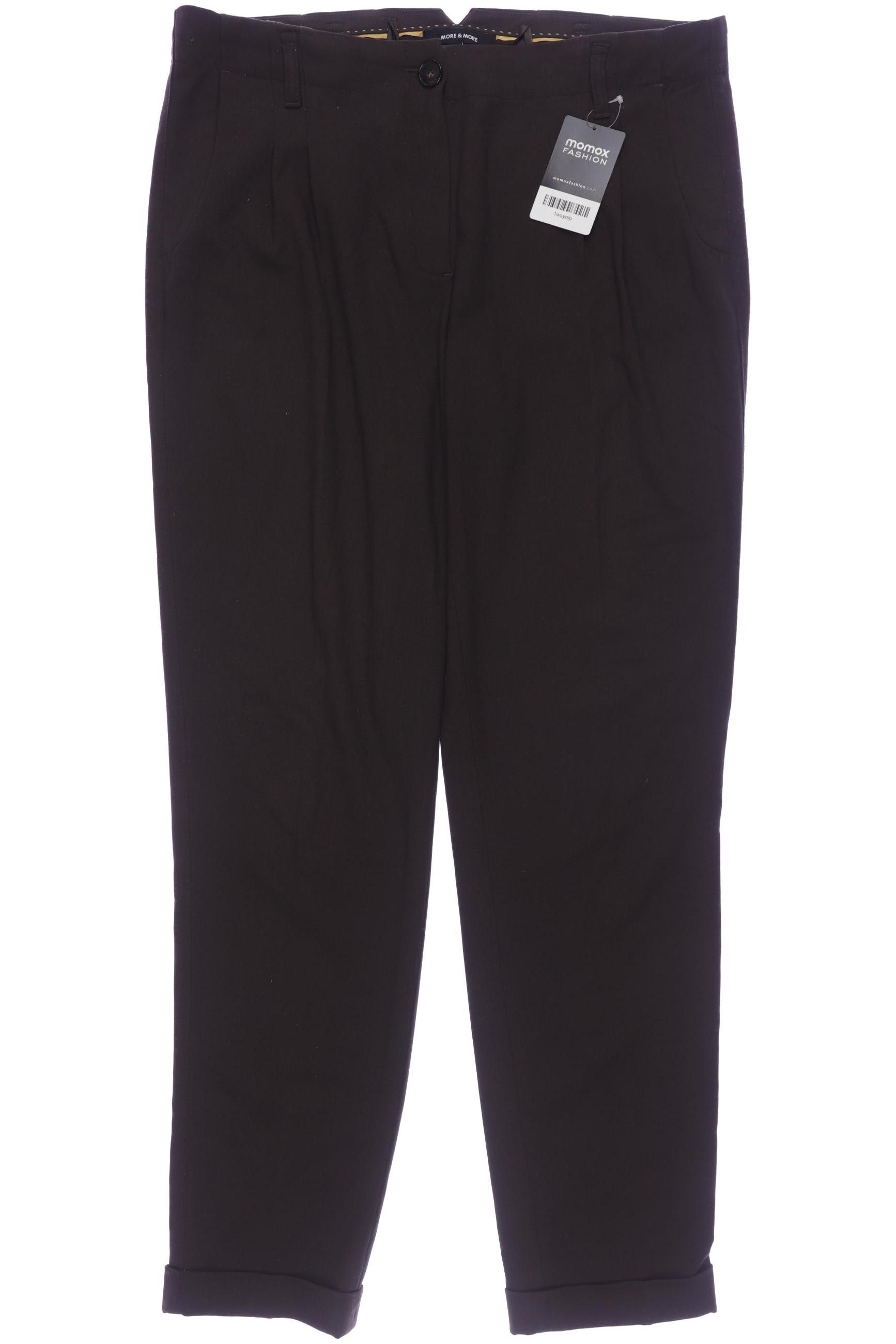 

More & More Damen Stoffhose, braun, Gr. 42