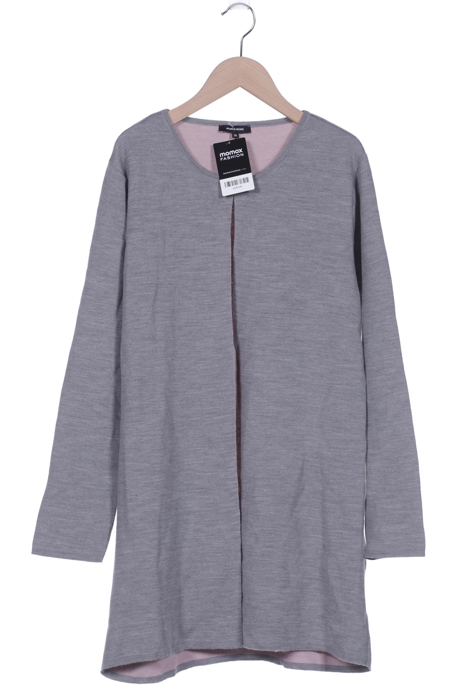 

More & More Damen Strickjacke, grau, Gr. 38