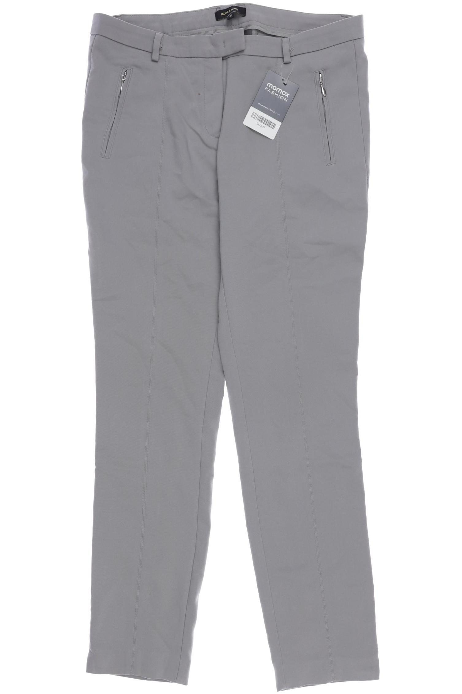 

More & More Damen Stoffhose, grau, Gr. 36