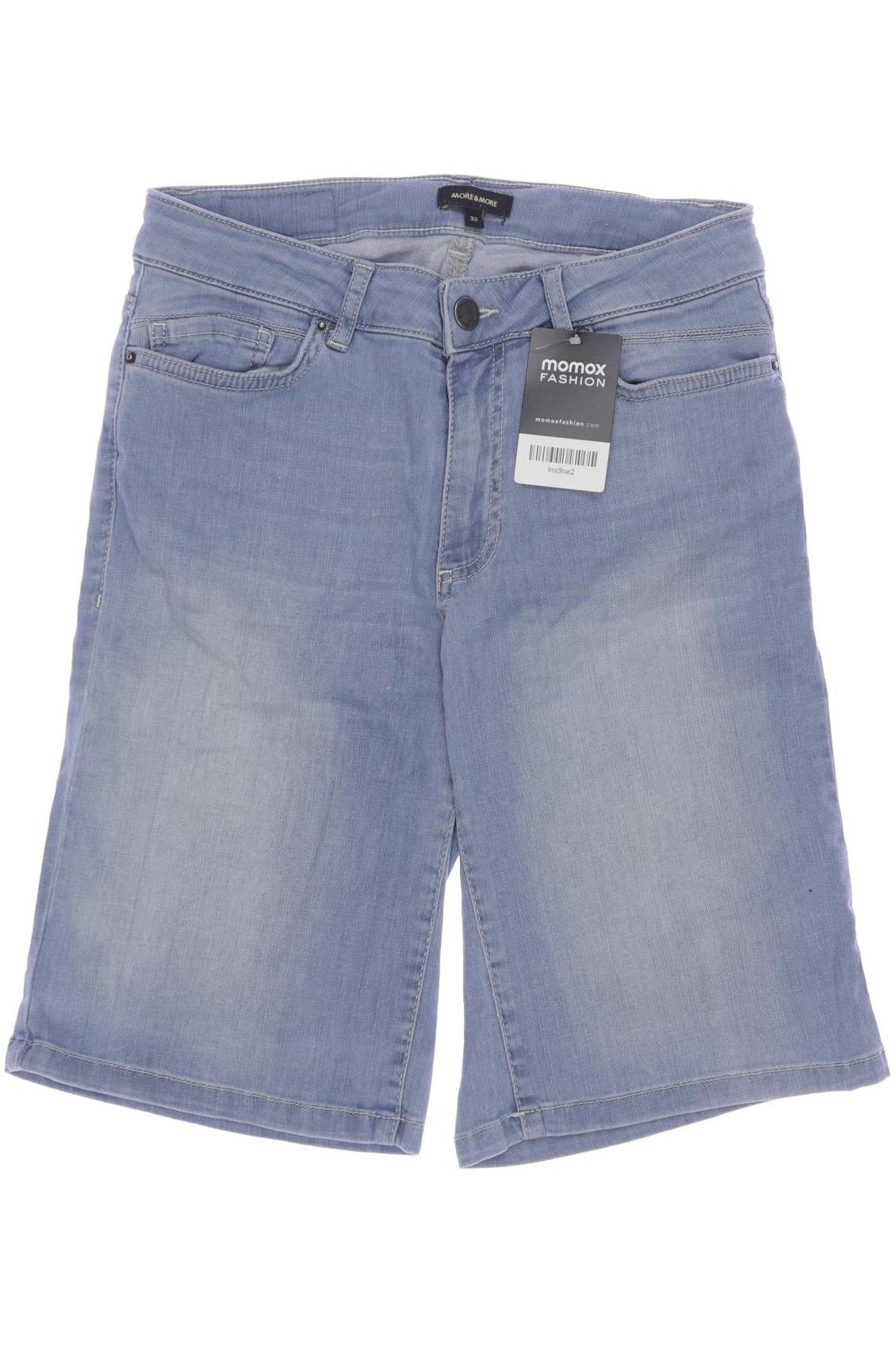 

More & More Damen Shorts, hellblau, Gr. 32