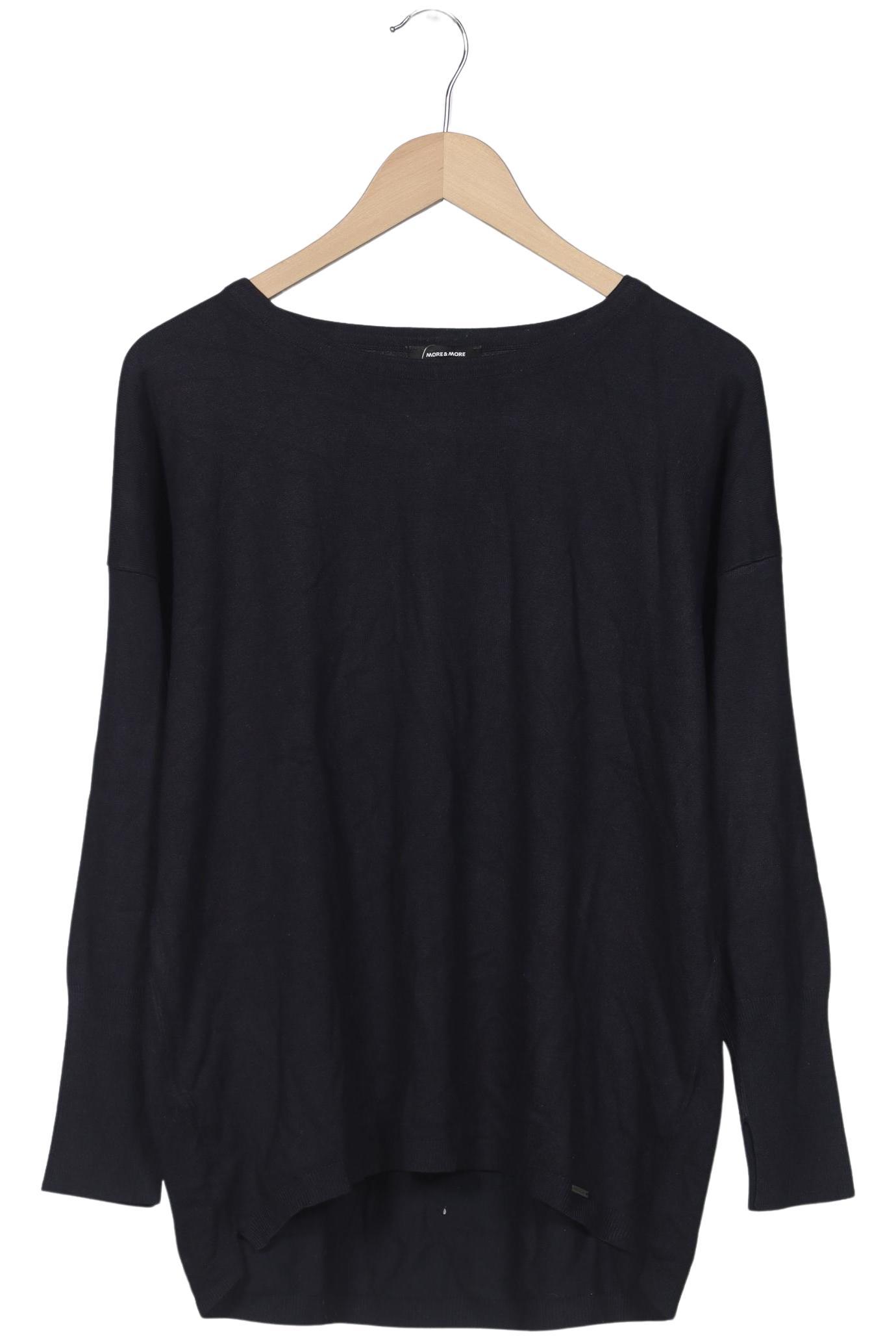 

More & More Damen Pullover, schwarz, Gr. 36