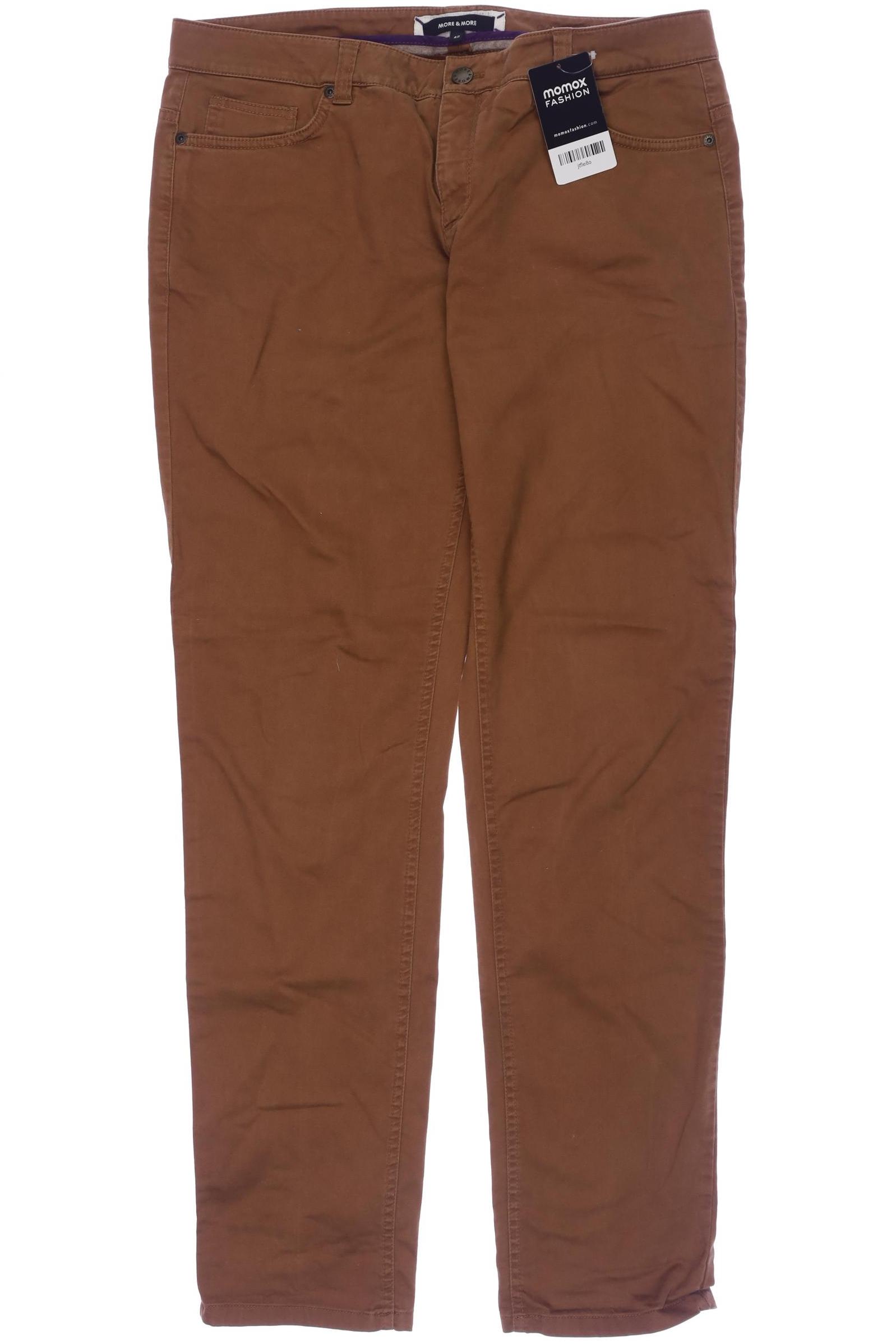 

More & More Damen Jeans, braun, Gr. 42