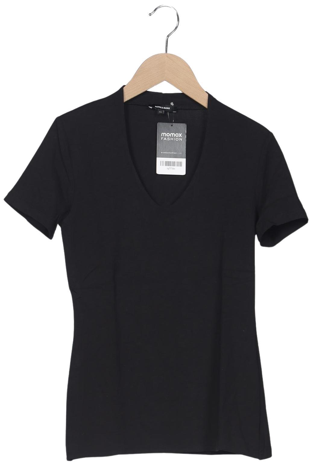 

More & More Damen T-Shirt, schwarz, Gr. 34