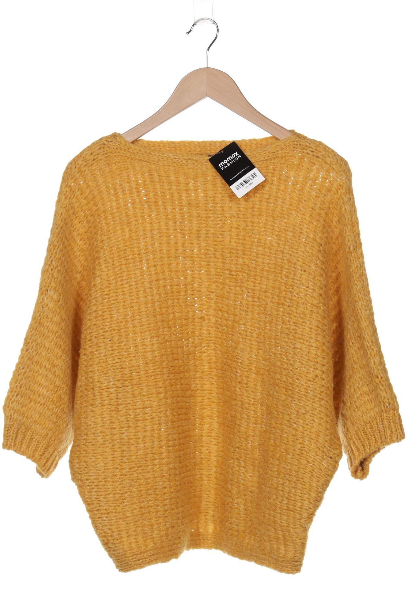 

More & More Damen Pullover, gelb, Gr. 36