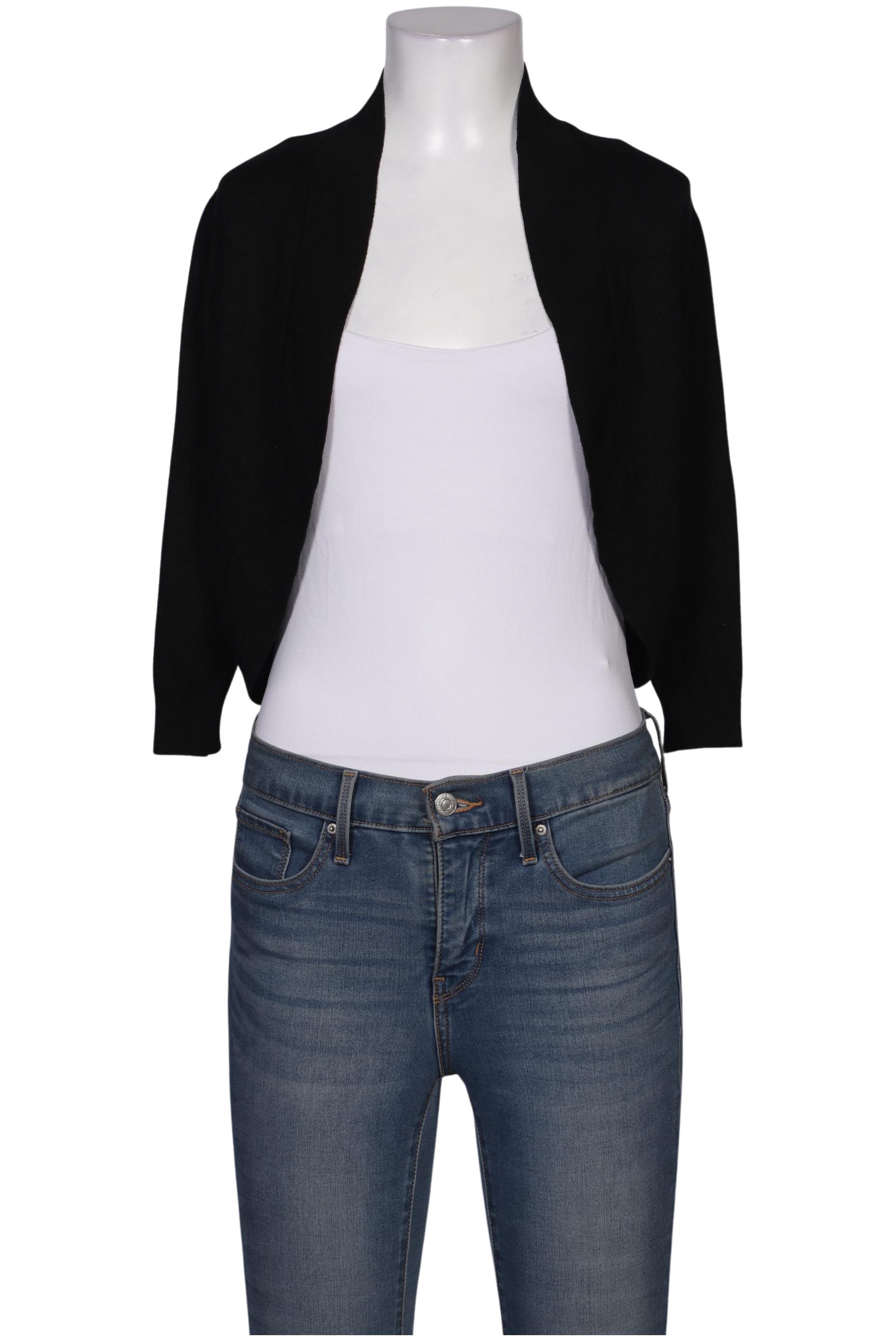 

More & More Damen Strickjacke, schwarz, Gr. 34