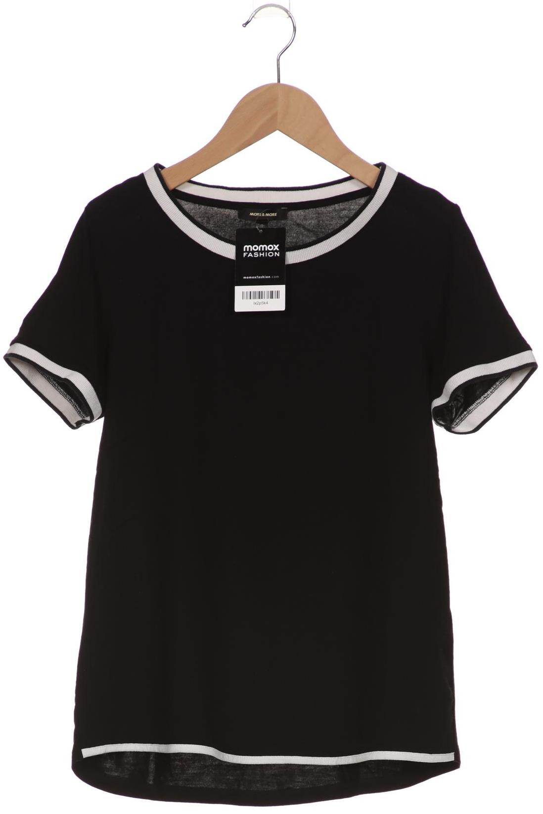 

More & More Damen T-Shirt, schwarz, Gr. 34