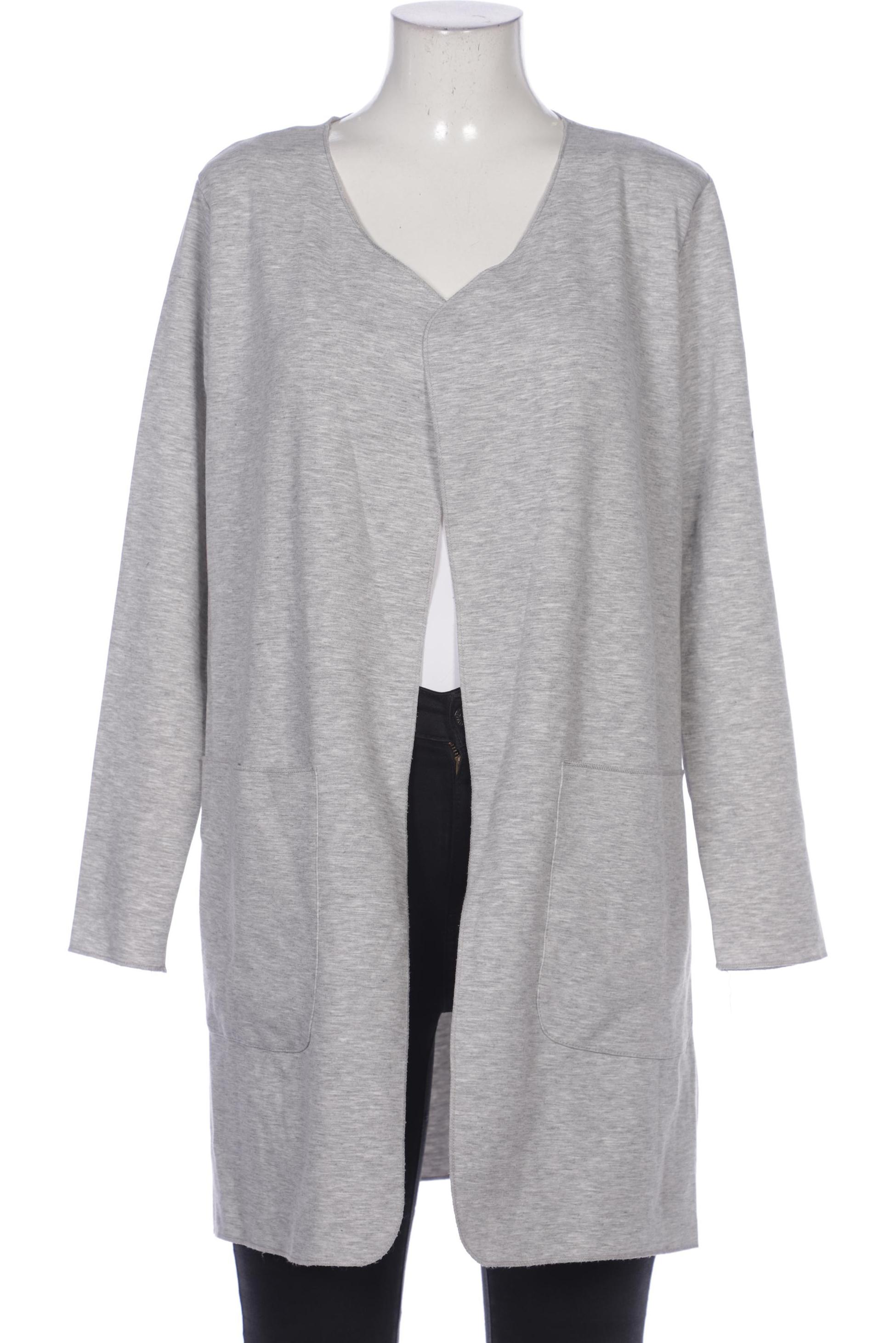 

More & More Damen Strickjacke, grau, Gr. 40