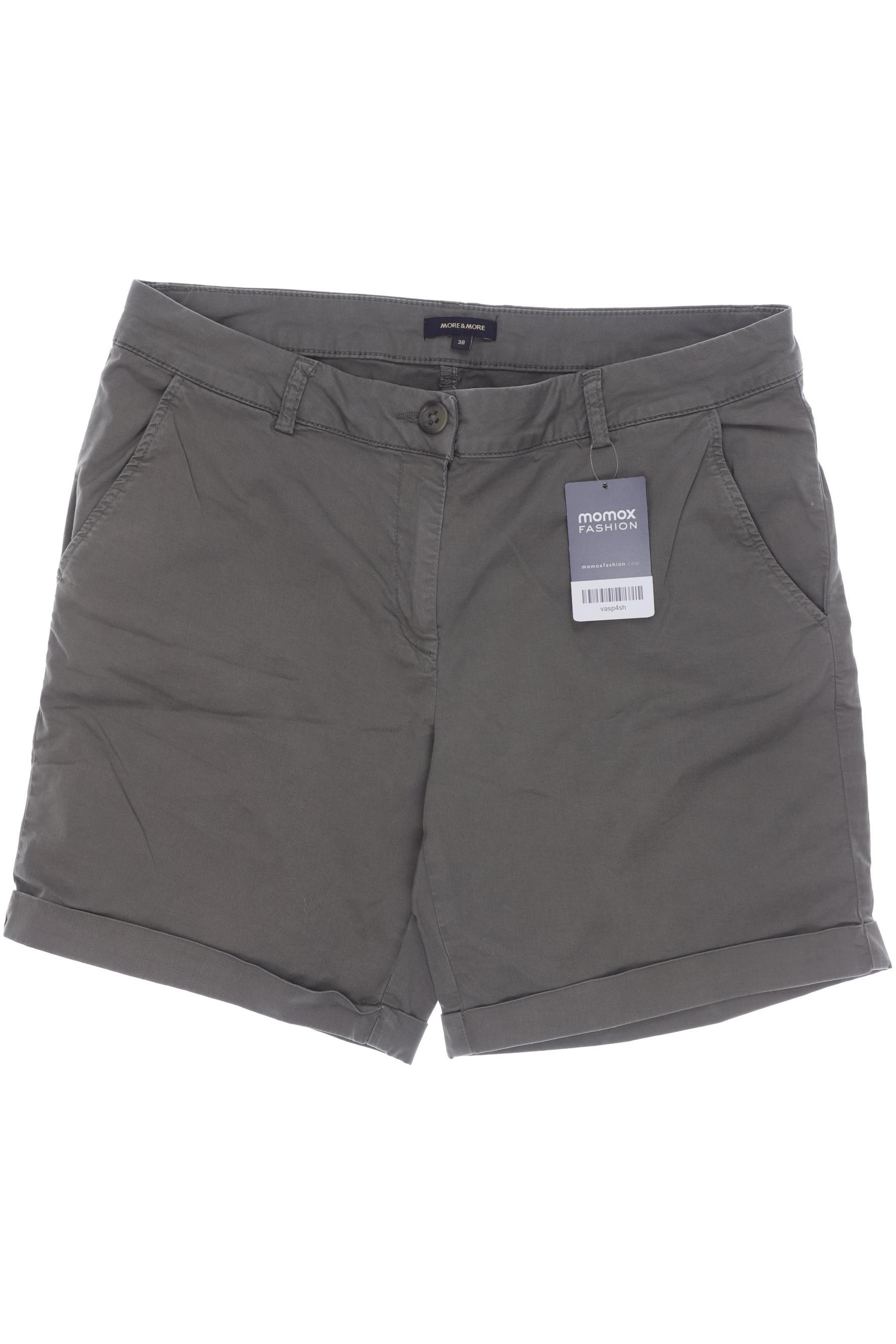 

More & More Damen Shorts, grün, Gr. 38