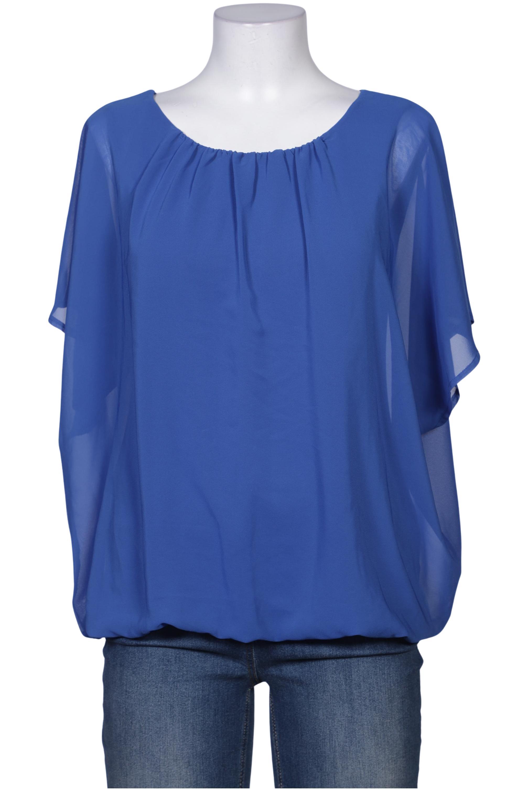 

More & More Damen Bluse, blau, Gr. 40