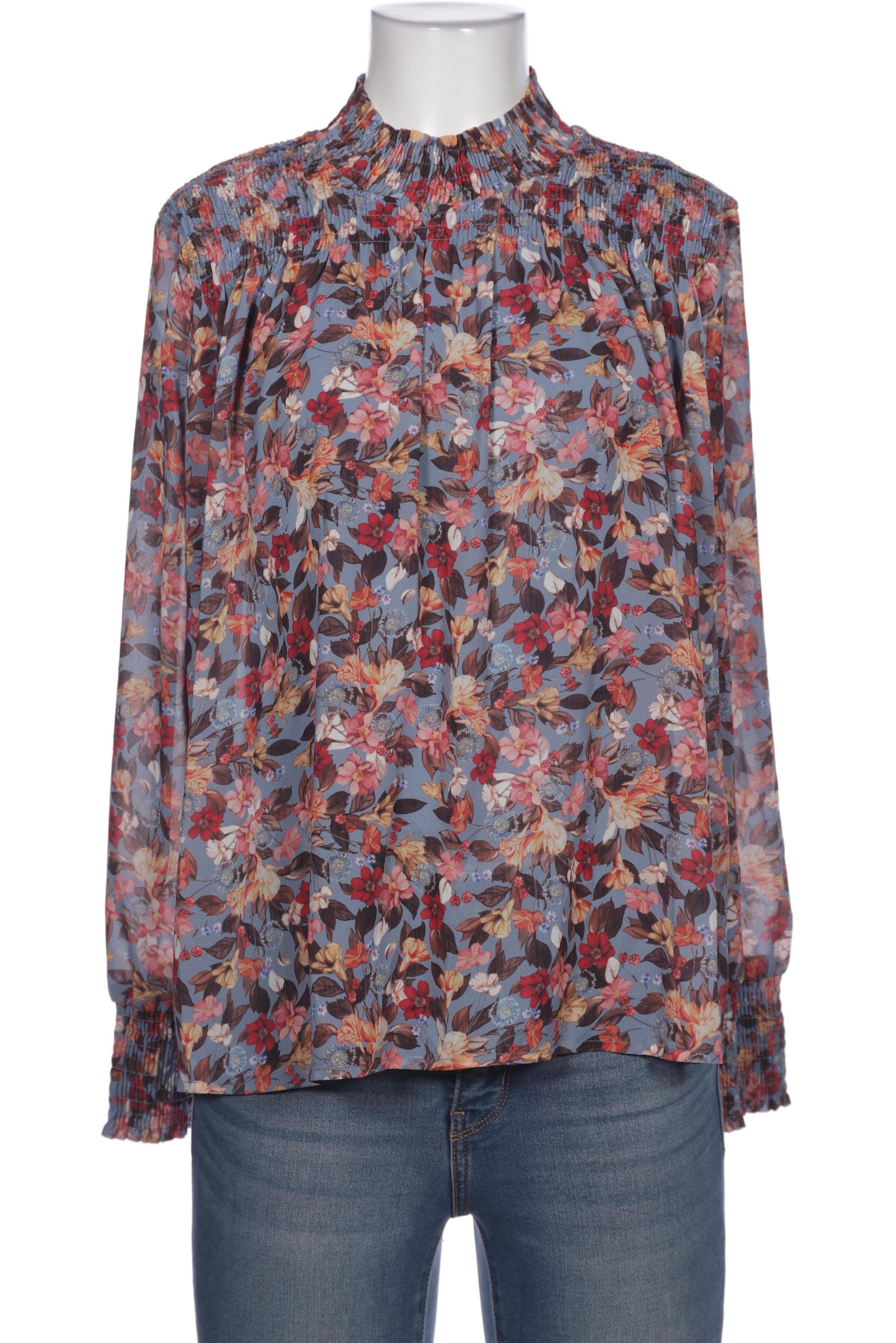 

More & More Damen Bluse, blau, Gr. 34