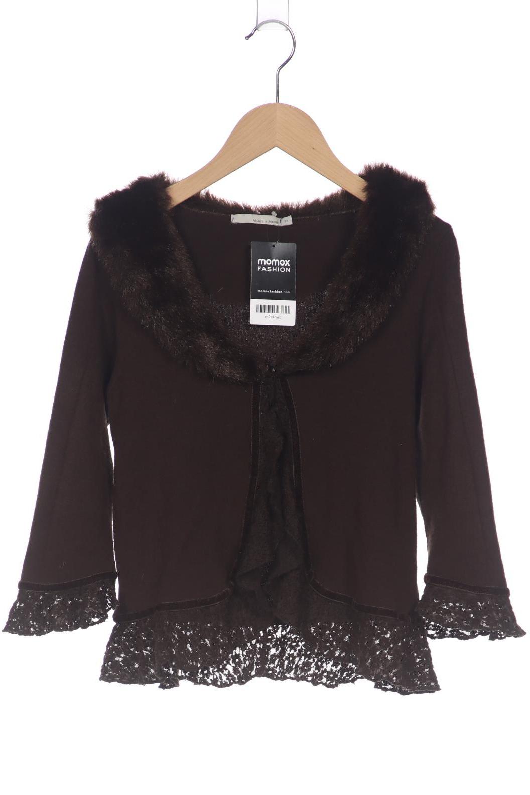 

More & More Damen Strickjacke, braun, Gr. 36