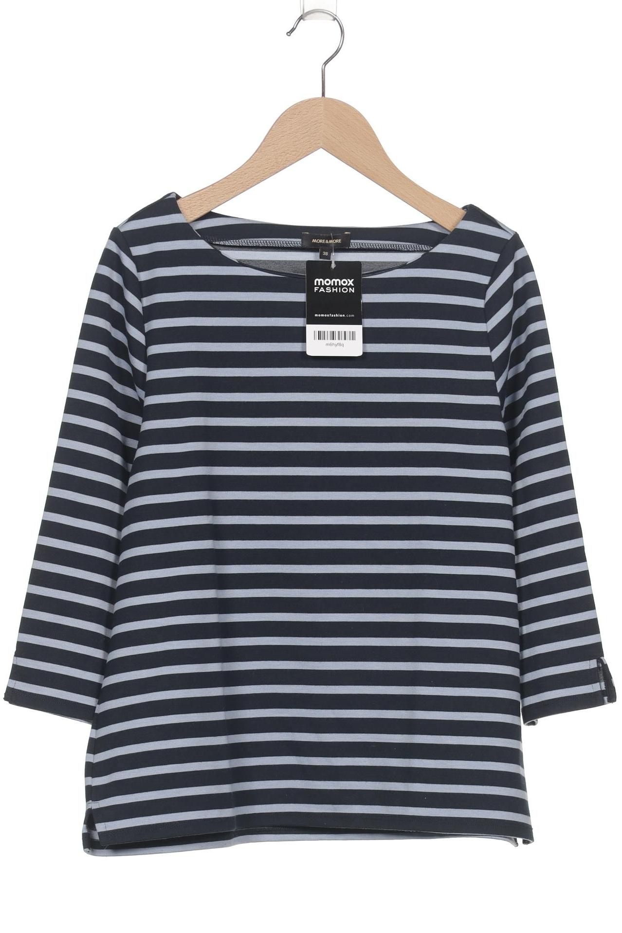 

More & More Damen Langarmshirt, marineblau, Gr. 38