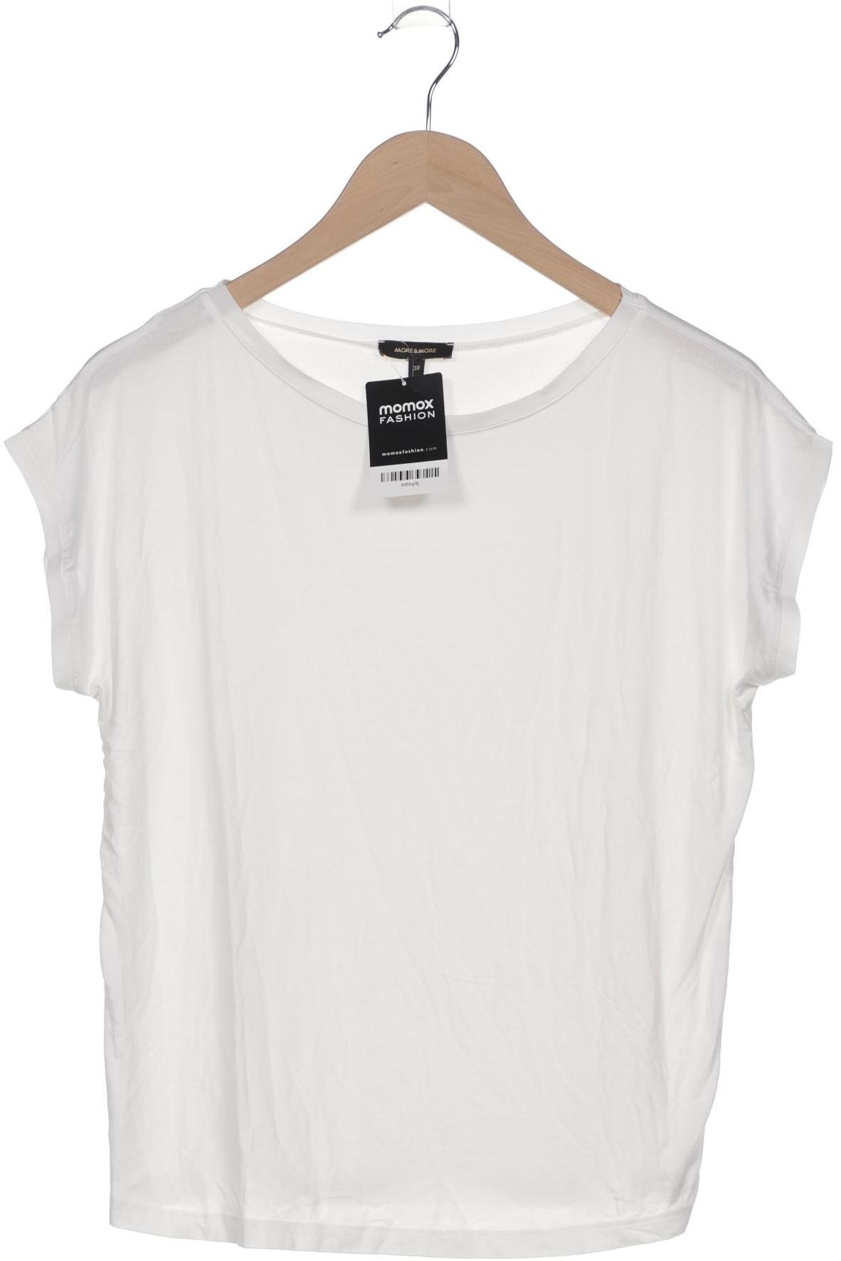 

More & More Damen T-Shirt, weiß, Gr. 38