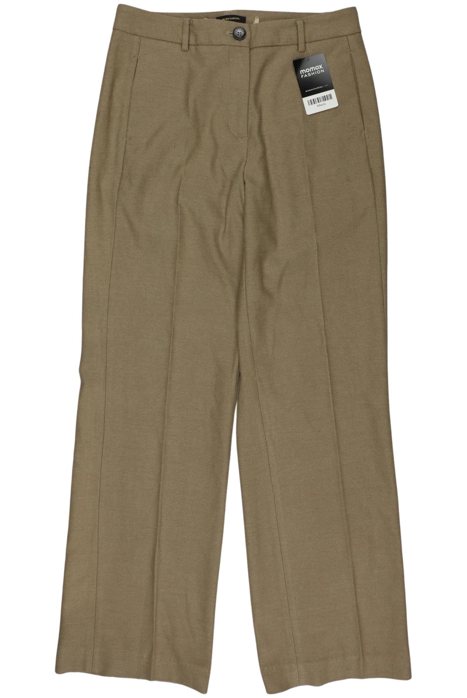 

More & More Damen Stoffhose, beige, Gr. 36