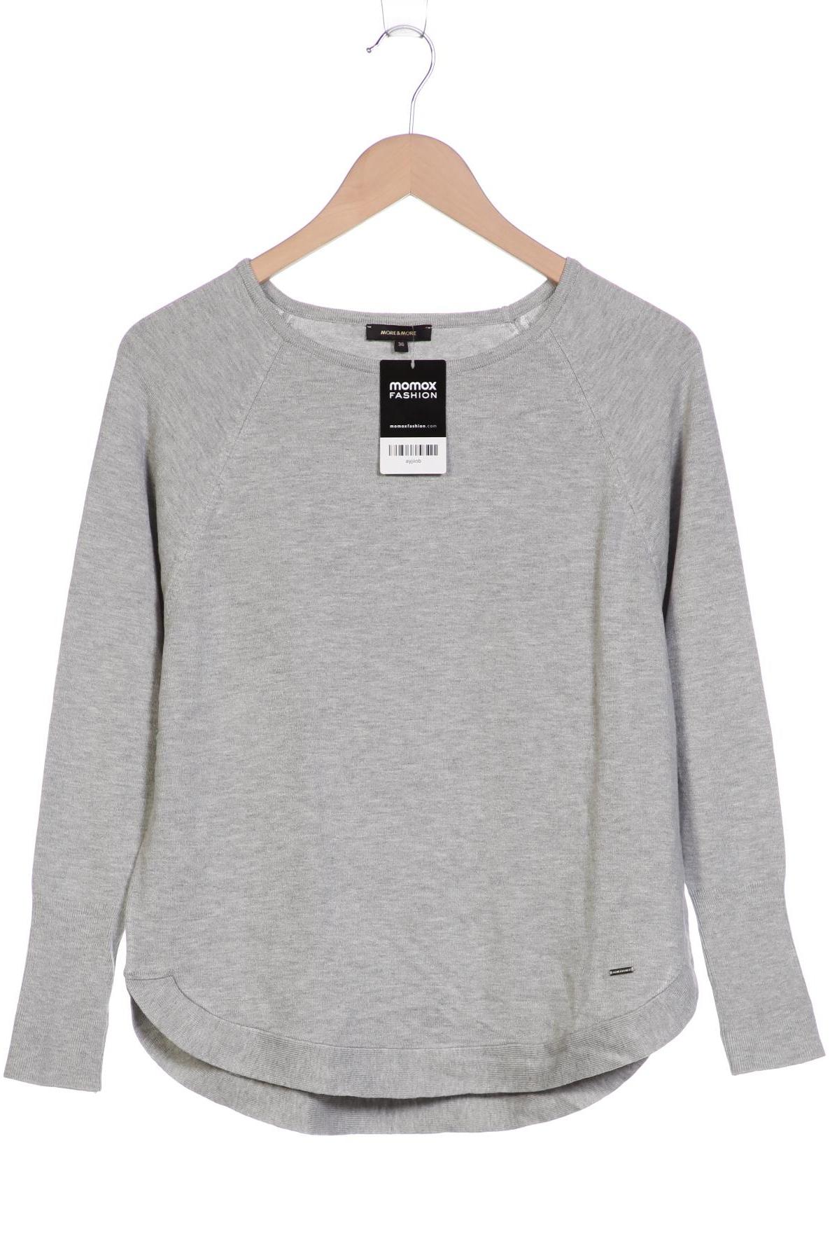 

More & More Damen Pullover, grau, Gr. 36