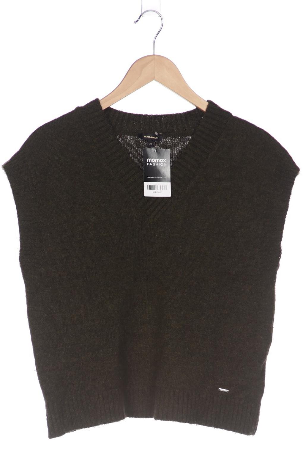 

More & More Damen Pullover, grün, Gr. 34