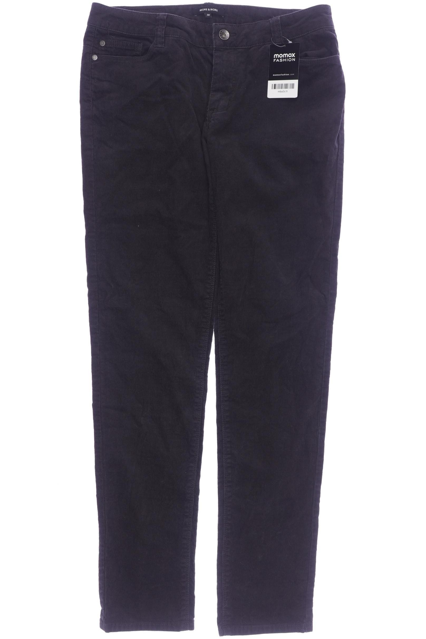 

More & More Damen Stoffhose, schwarz, Gr. 38