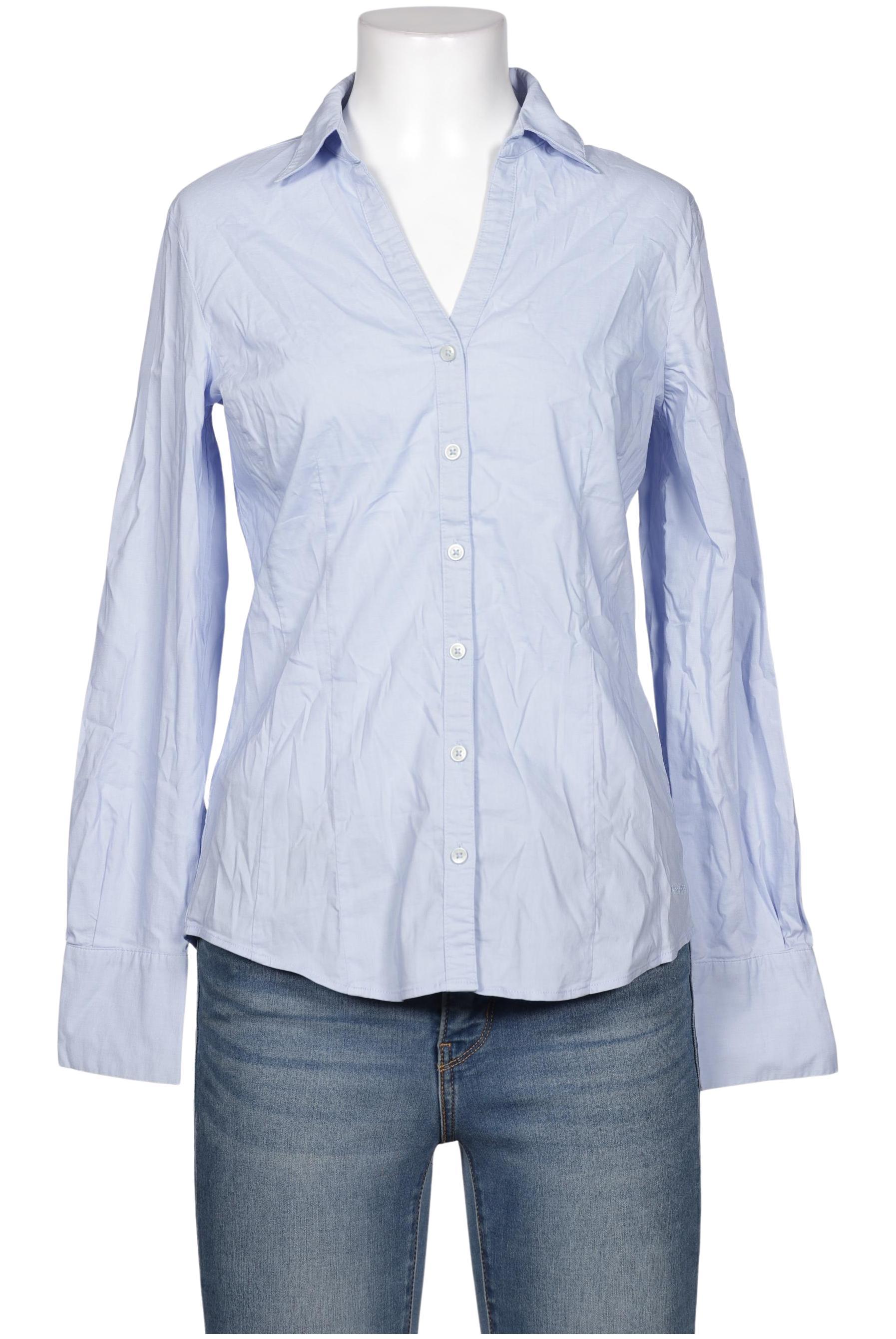 

More & More Damen Bluse, blau, Gr. 36