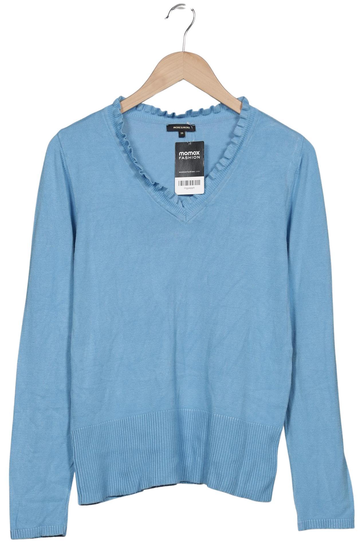 

More & More Damen Pullover, hellblau, Gr. 38