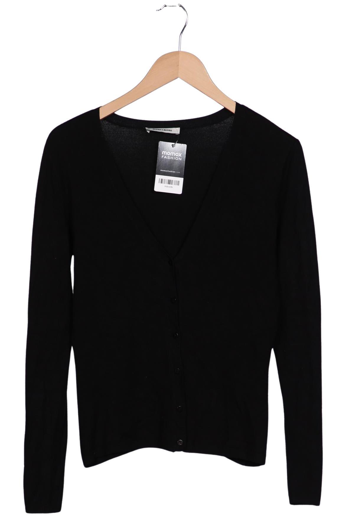 

More & More Damen Strickjacke, schwarz, Gr. 36