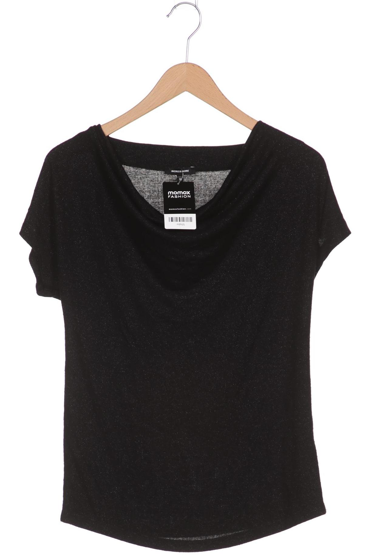 

More & More Damen T-Shirt, schwarz, Gr. 36