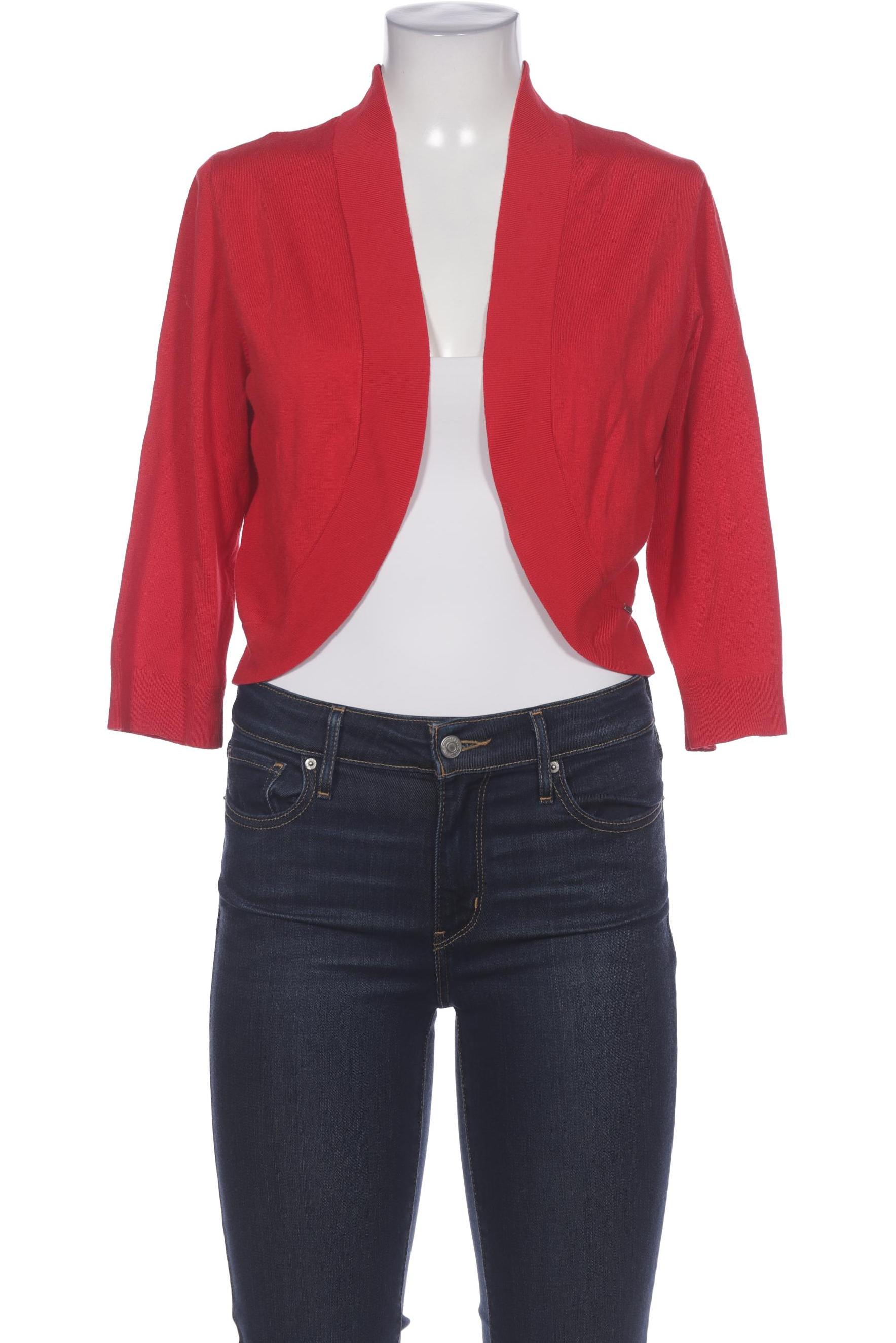 

More & More Damen Strickjacke, rot, Gr. 38