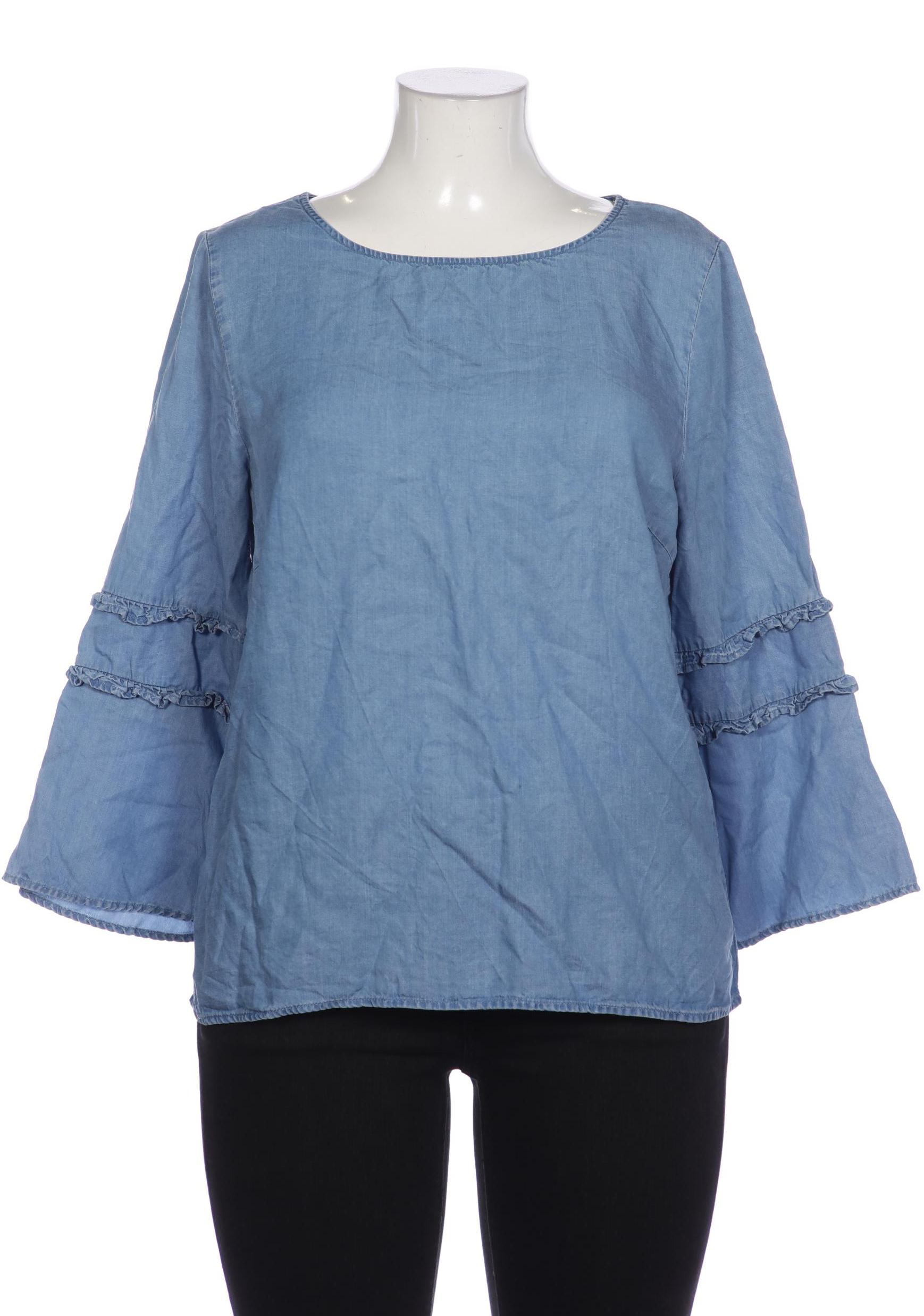 

More & More Damen Bluse, hellblau, Gr. 42